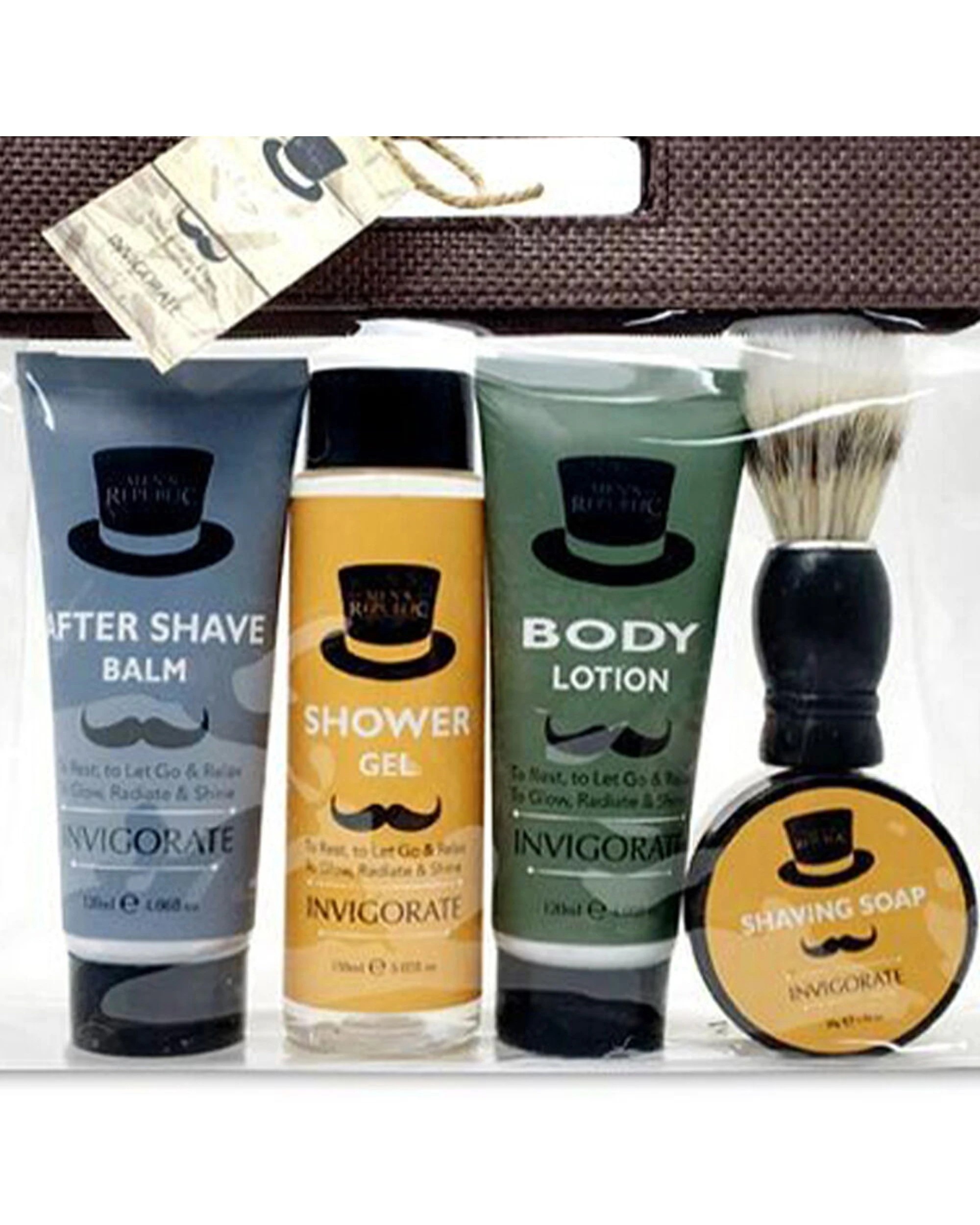 2 Mens Republic Grooming Kit Cleansing Care 120Ml After Shave Balm Set, 2 of 4