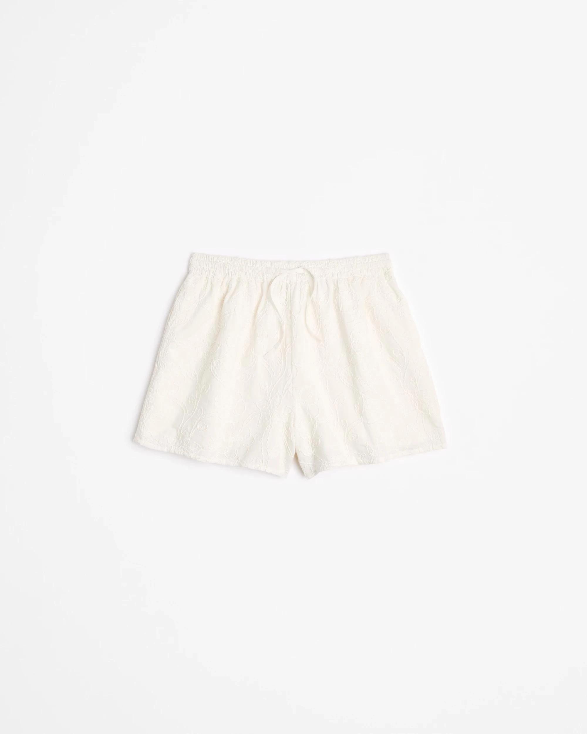 4 Target Broderie Shorts CREAM, 4 of 5
