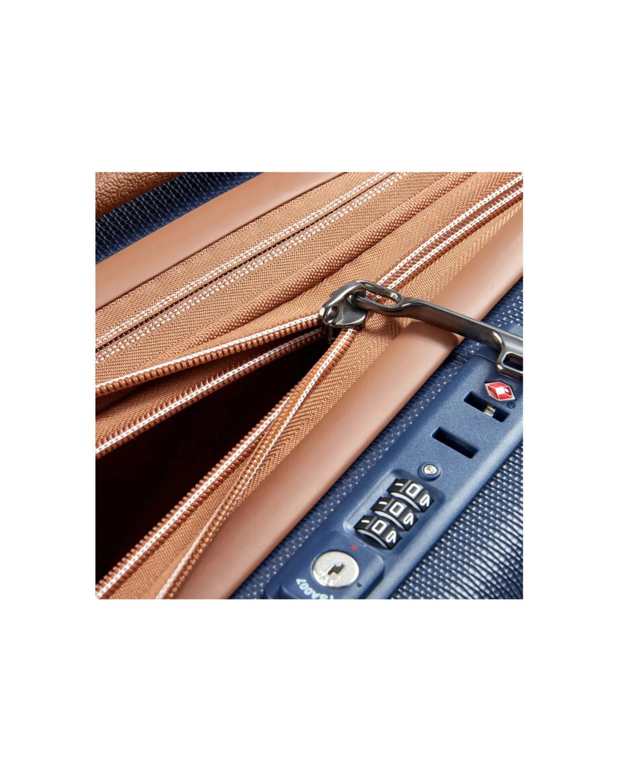 7 Delsey Chatelet Air 2.0 55 cm Expandable Laptop Cabin Suitcase TSA Lock Navy - Blue, 7 of 8