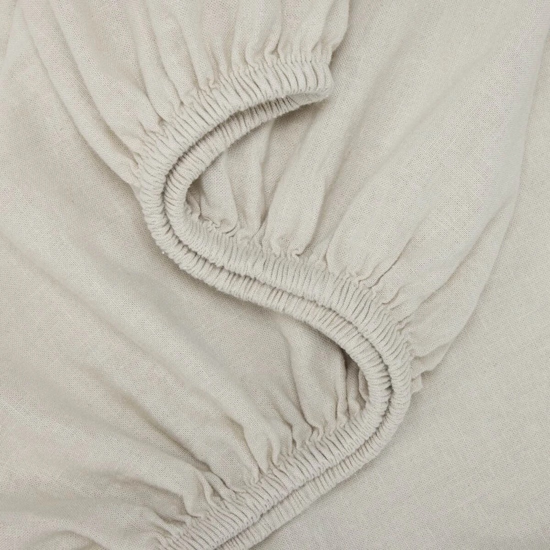 3 Cotton Linen Sheet Set - King Bed, Natural, 3 of 7