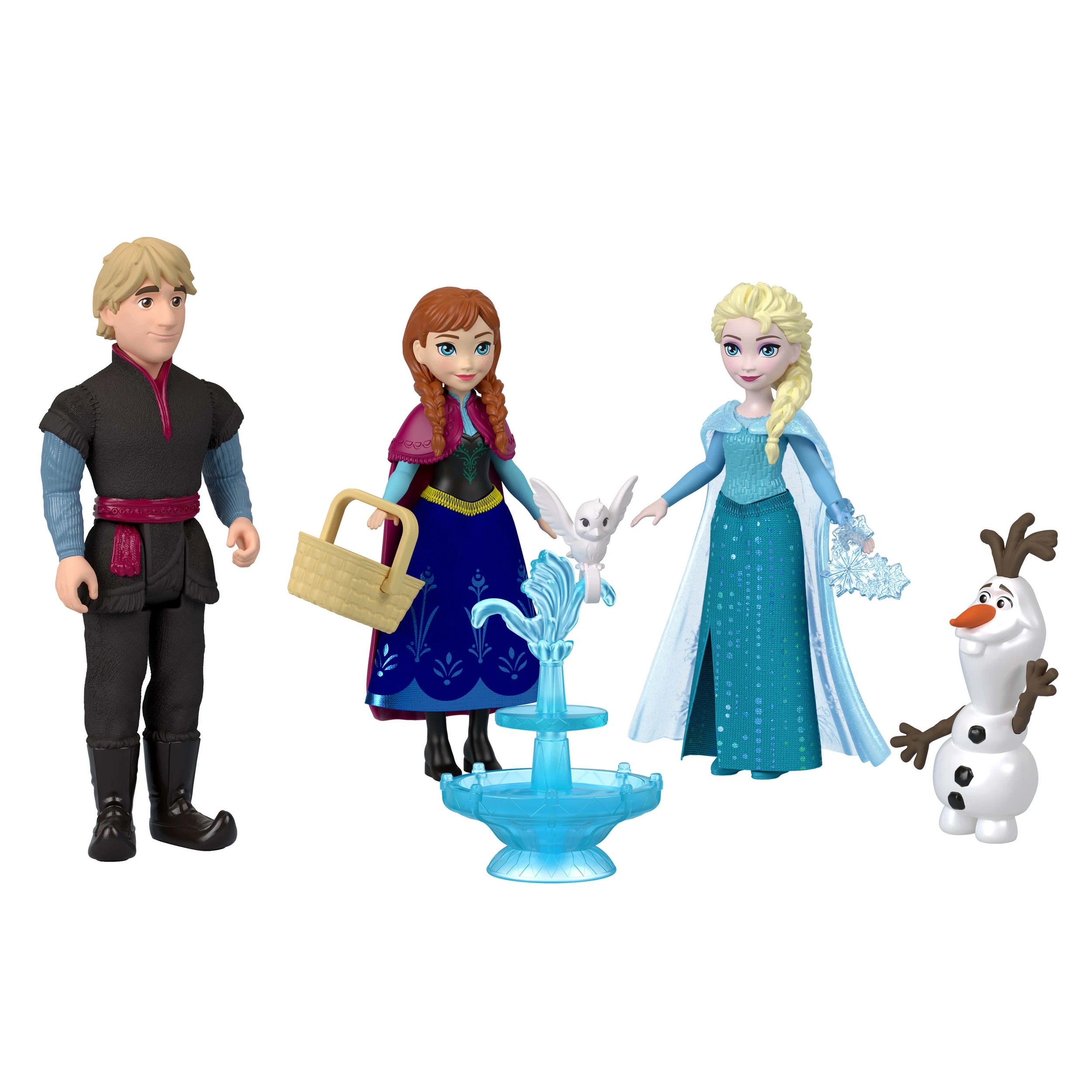 2 Disney Frozen Anna & Elsa Character Set, 2 of 6