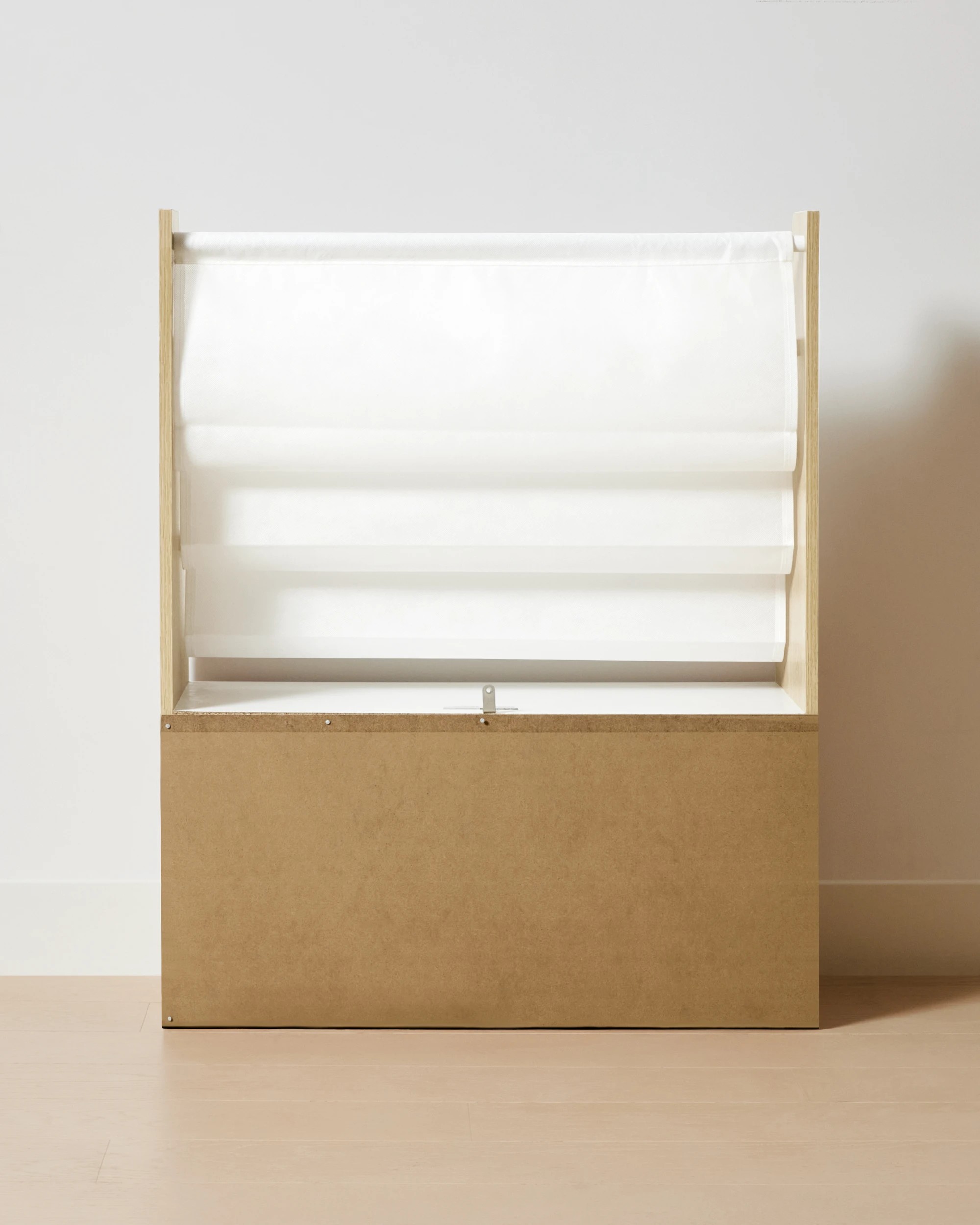 4 Oak Look and White Book Holder with Organiser, 4 of 7