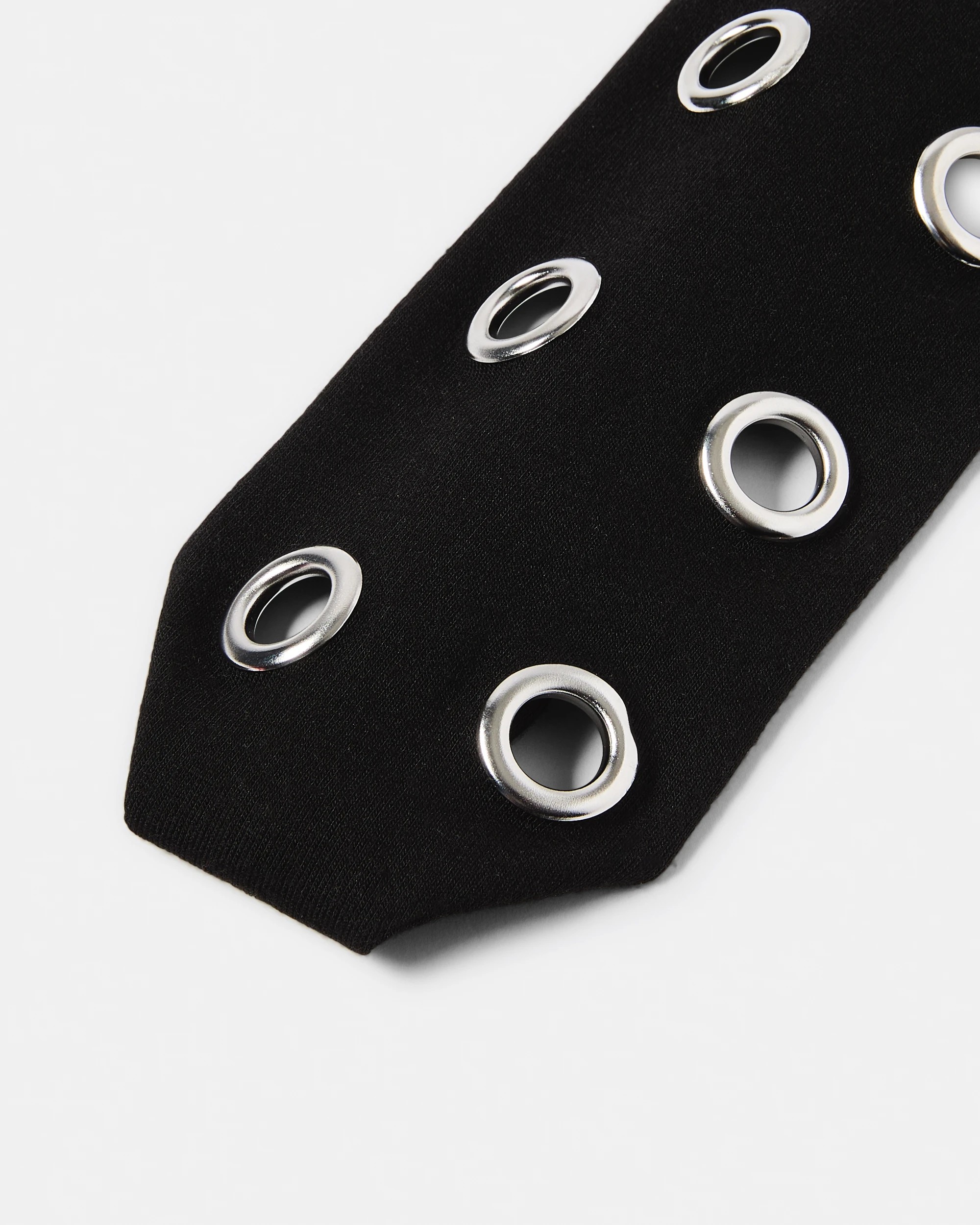 3 Eyelet Stretch Headband - Black, 3 of 8