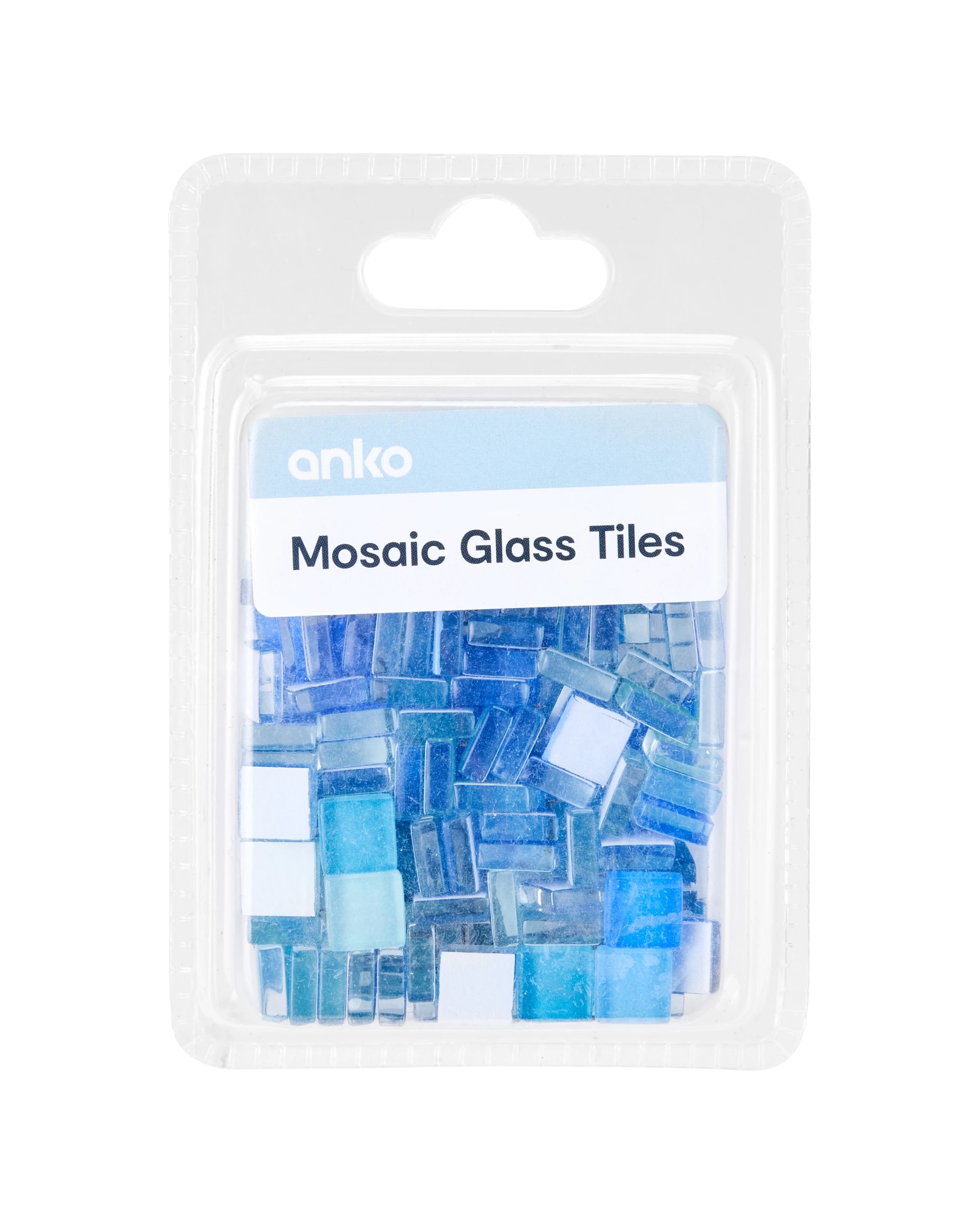 1 Mosaic Glass Tiles - Blue, 1 of 3
