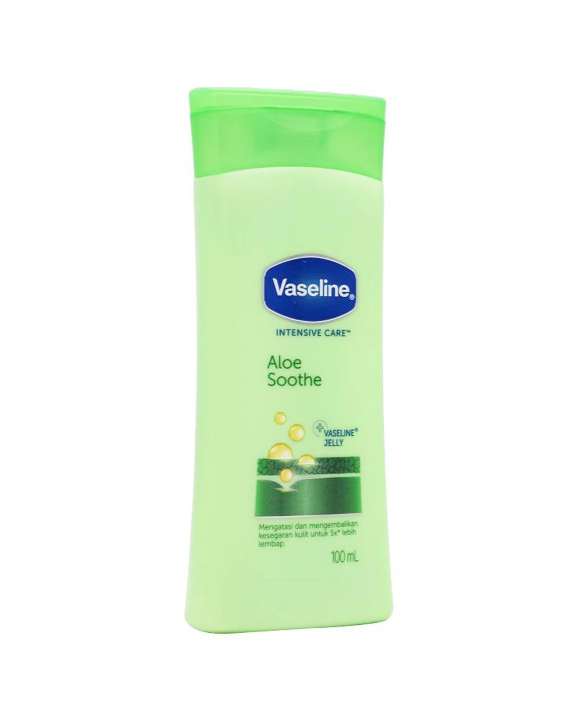 4 Vaseline 6pk Moisturising Lotion Aloe Soothe For Dry Skin Care 100ml - Green, 4 of 4