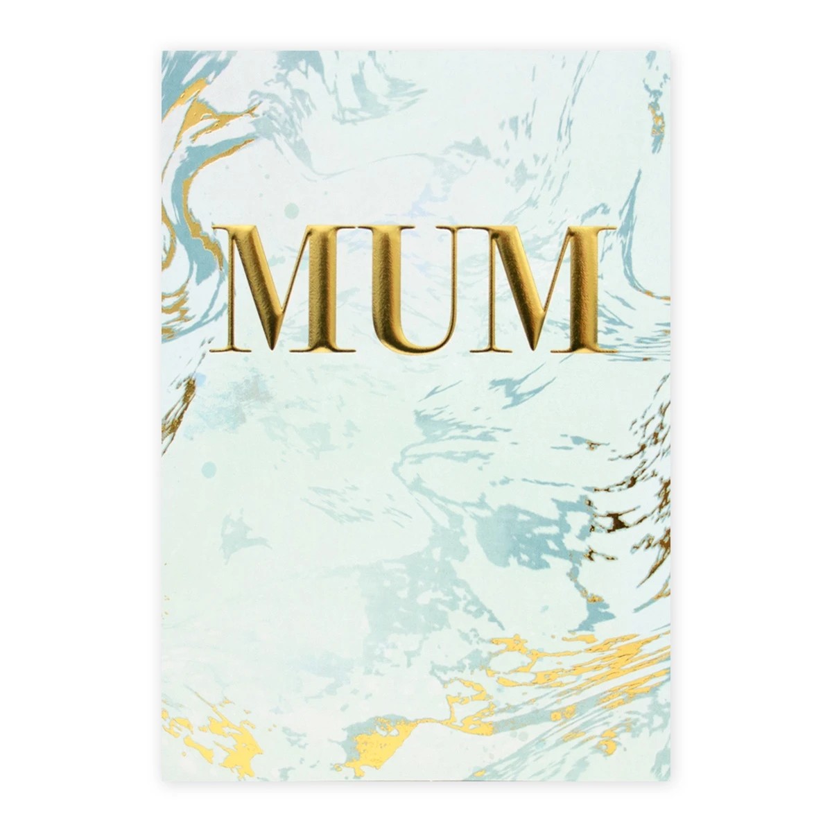 3 Connections from Hallmark Birthday Card for Mum - Gold and Marble, 3 of 3