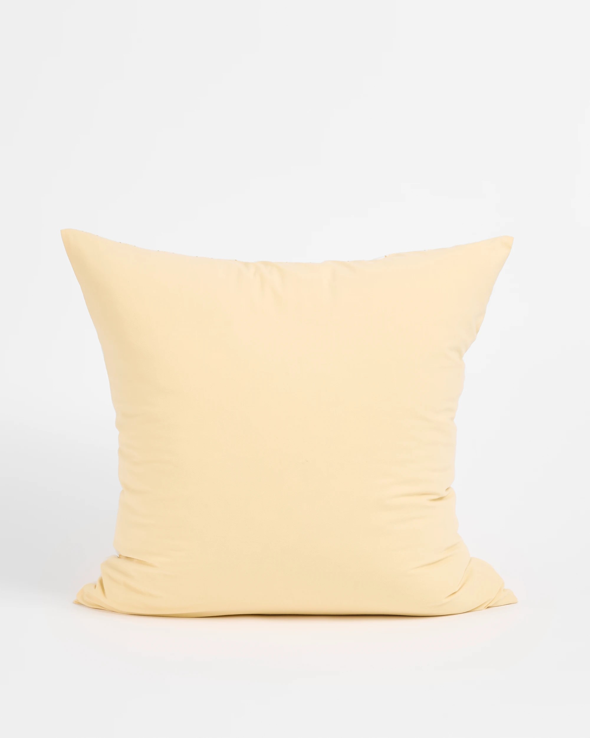 1 Arlo Cotton Stonewash European Pillowcase - One Size - Yellow, 1 of 5