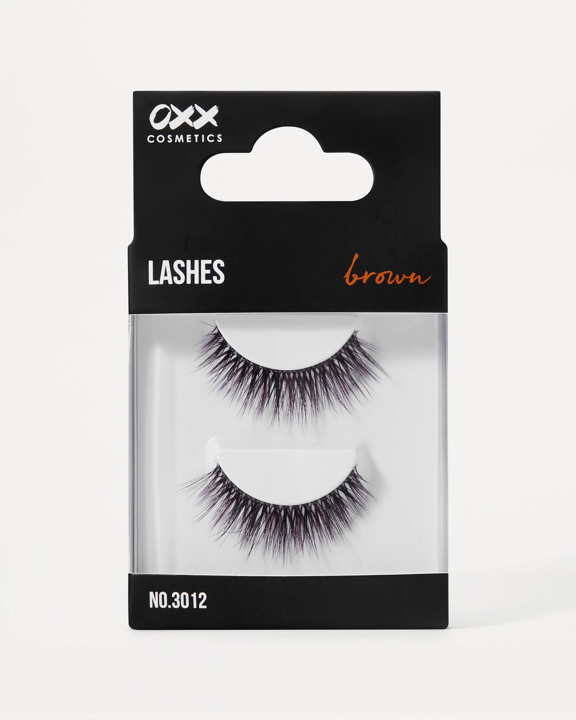 4 OXX Cosmetics Brown False Lashes - No. 3012, 4 of 5