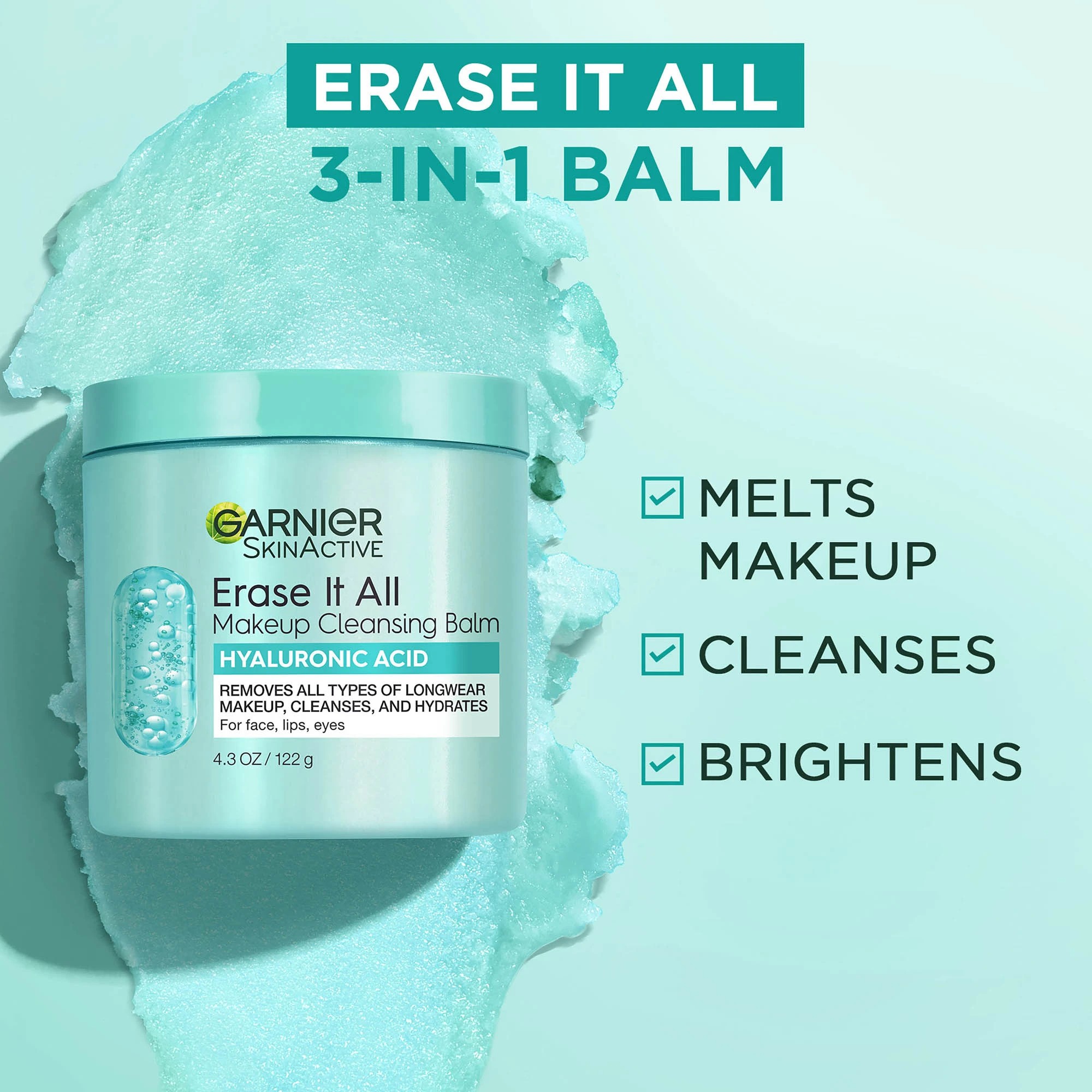 4 Garnier SkinActive Hyaluronic Acid Makeup Cleansing Balm, 4 of 8