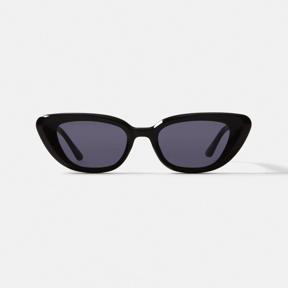 4 Womens Cat Eye Sunglasses ACCESSORIES BLACK, 4 of 6