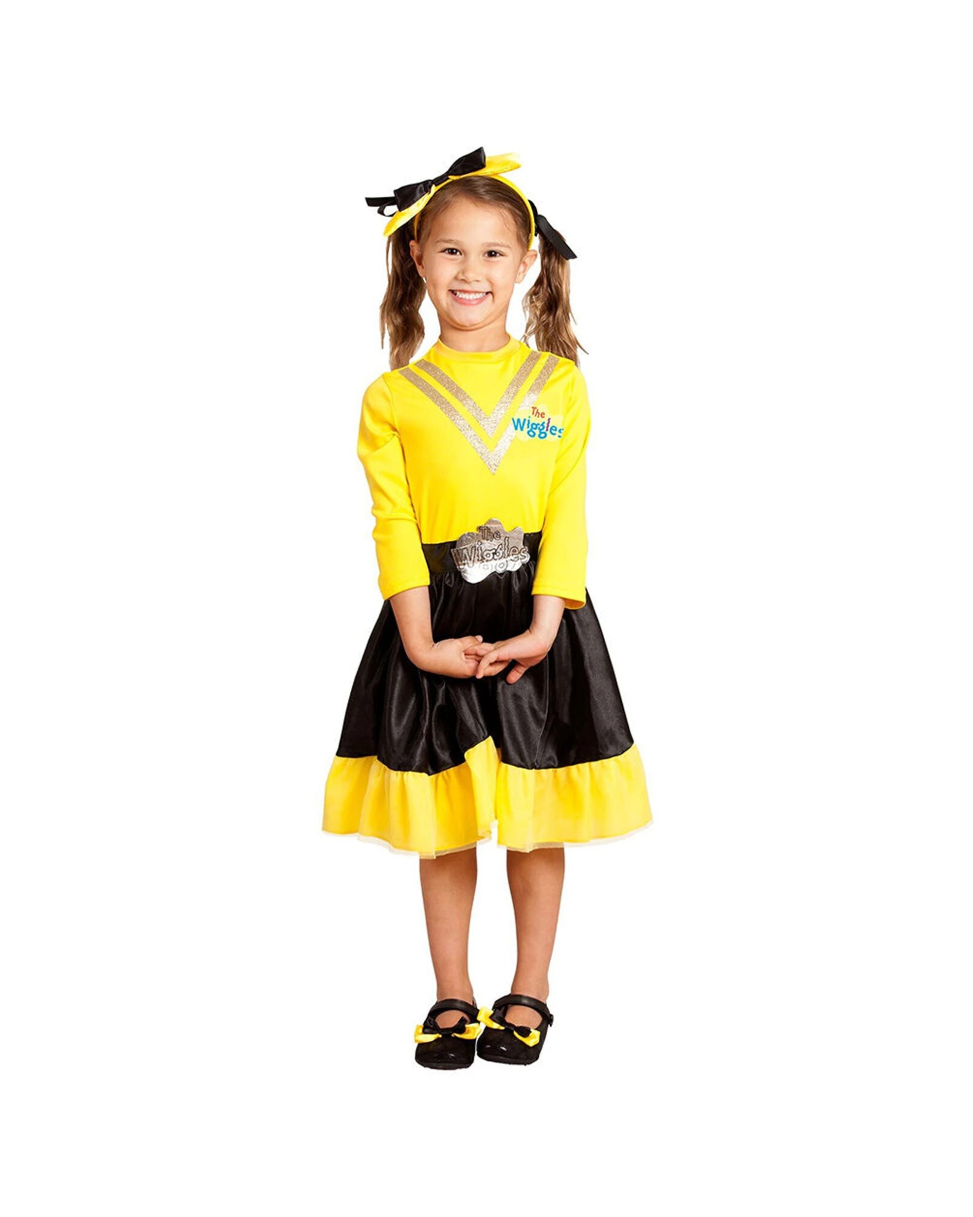 4 Rubies Emma Wiggle Deluxe Dress Up Outfit Kids Party Costume 3-5 Years - Yellow, 4 of 4