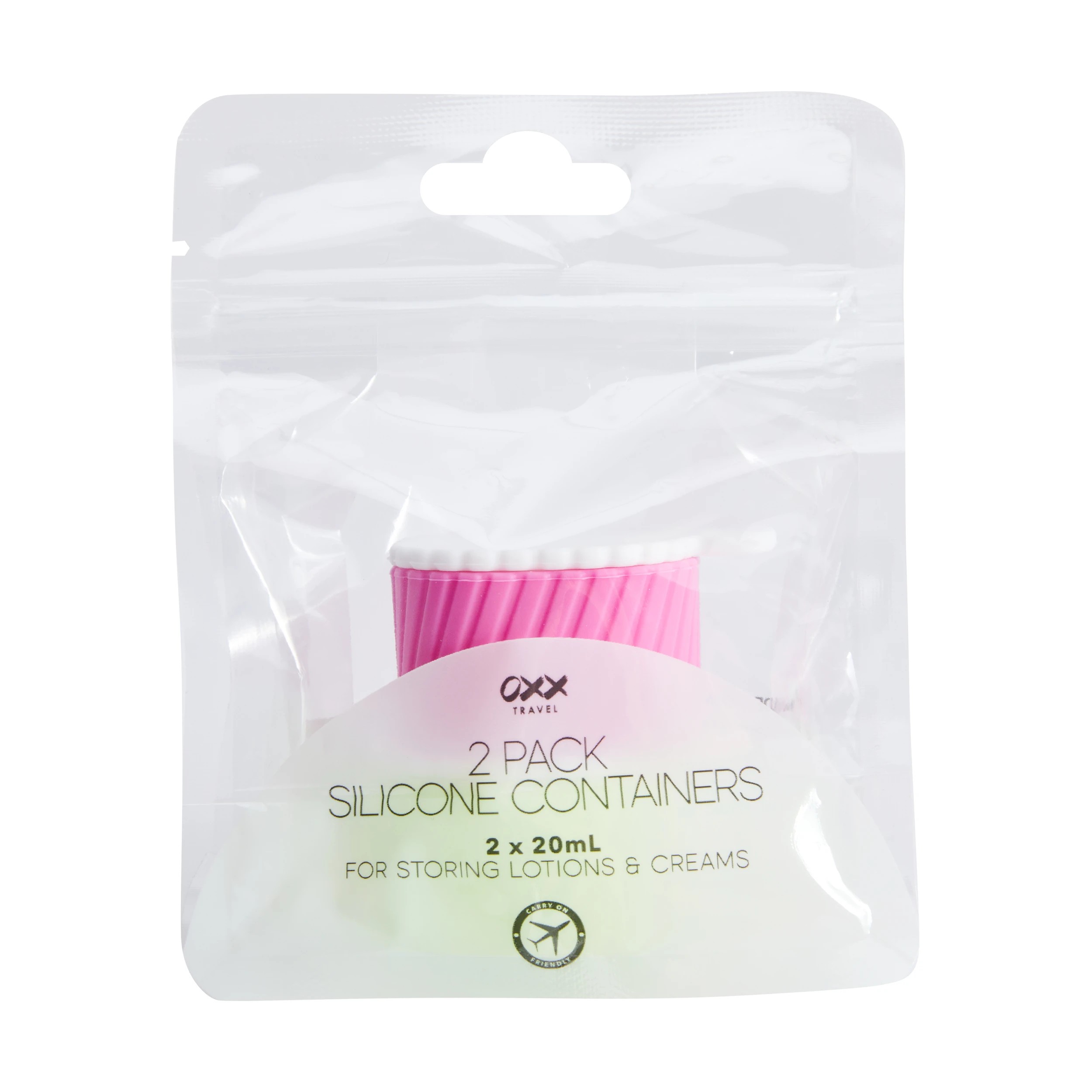 1 OXX Travel 2 Pack Silicone Containers, 1 of 5
