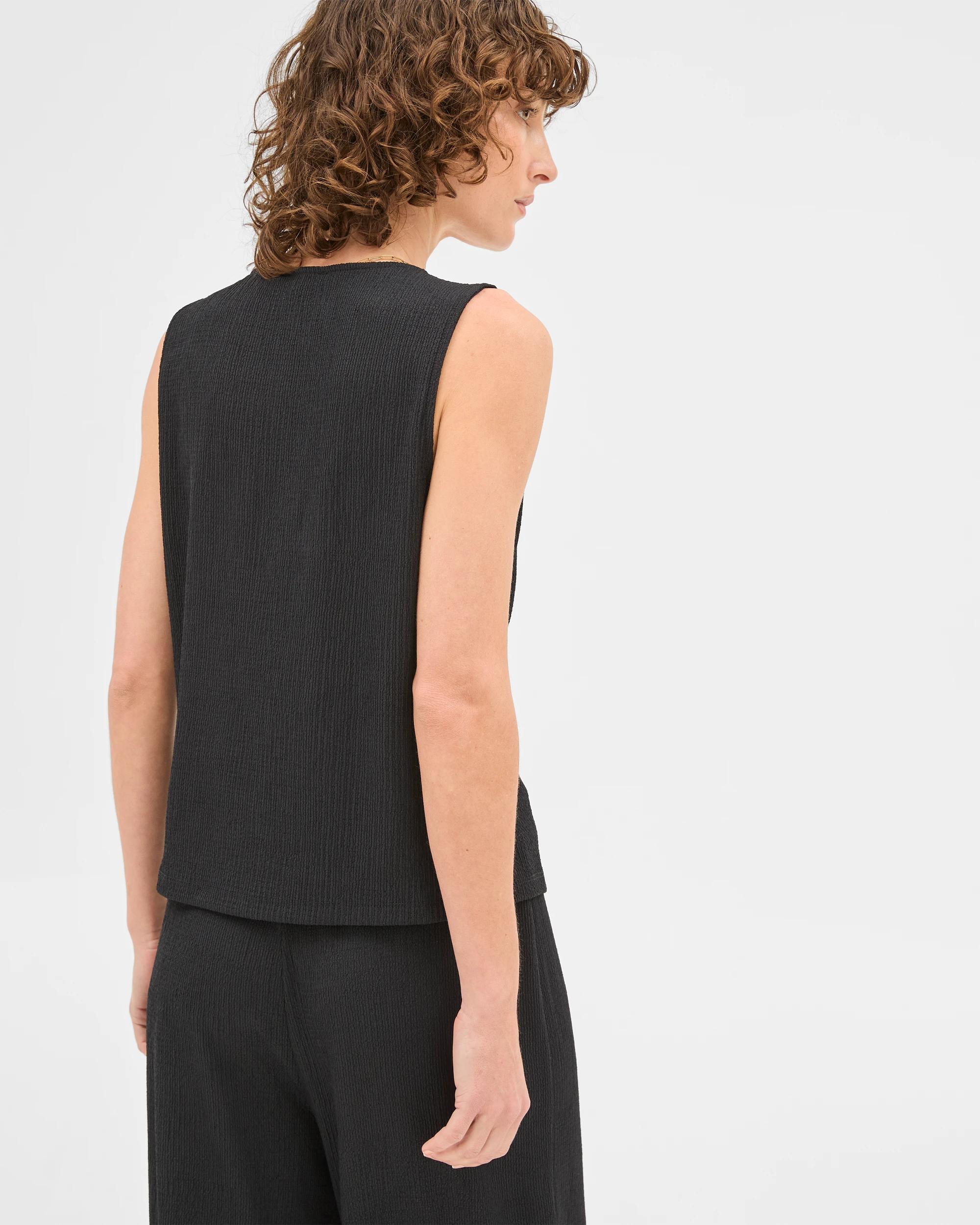 6 Target Textured Vest BLACK, 6 of 7