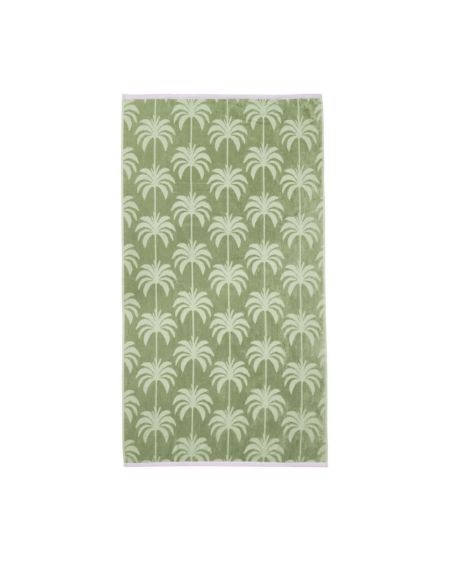 Palm Cotton Beach Towel - Seag