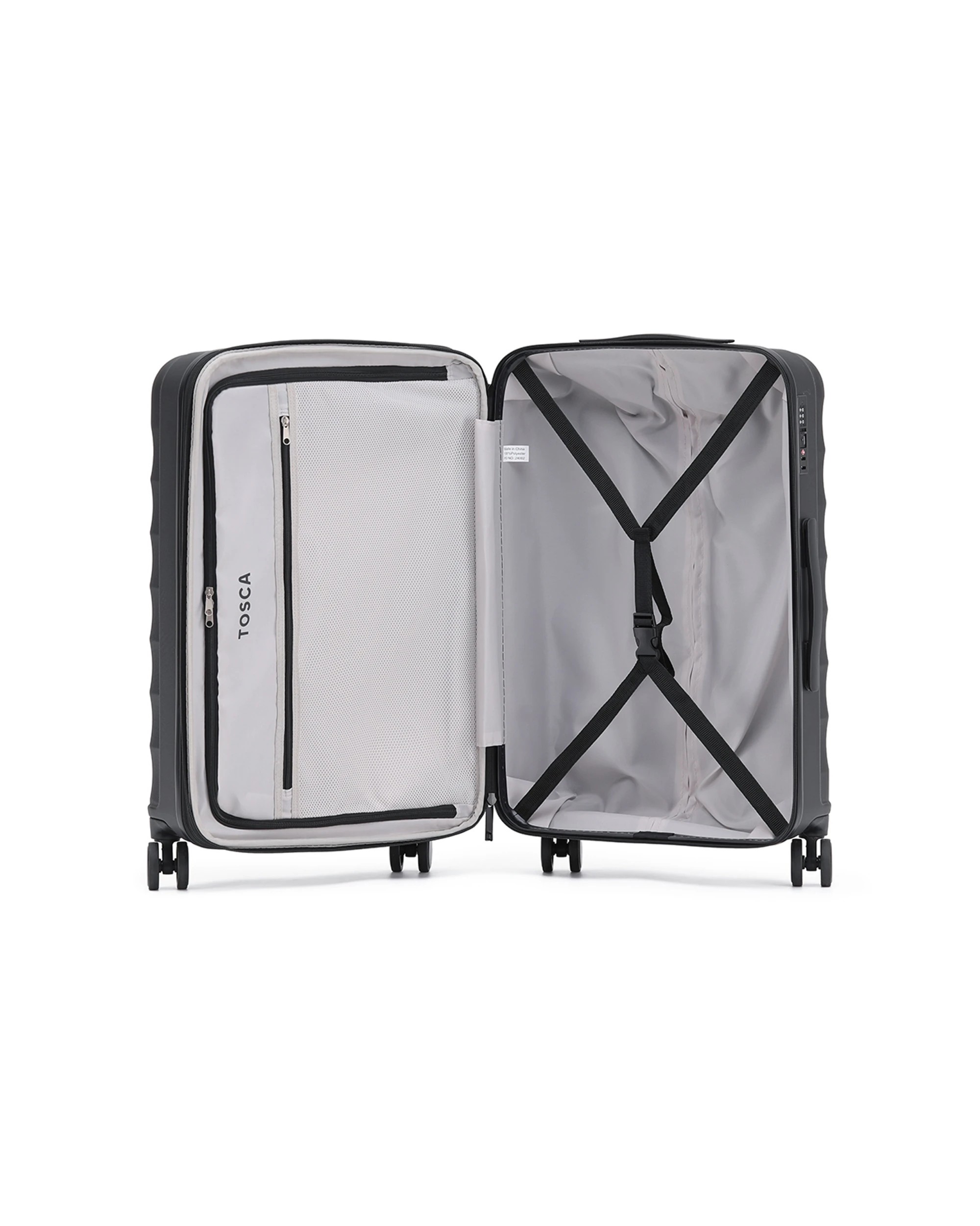 3 Tosca Interstellar 2.0 Hard Shell Luggage Suitcase 30" Large - Black, 3 of 5