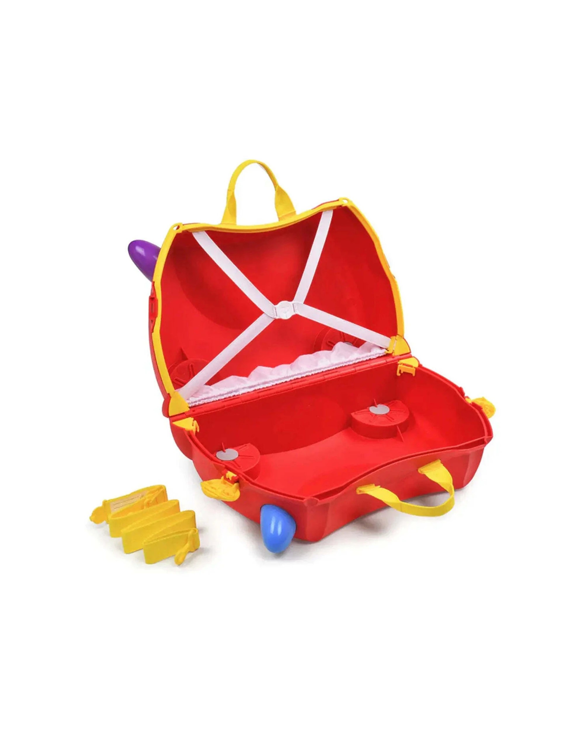 2 Trunki Peppa Pig Ride on Suitcase Carry On Bag Kids - Red, 2 of 7