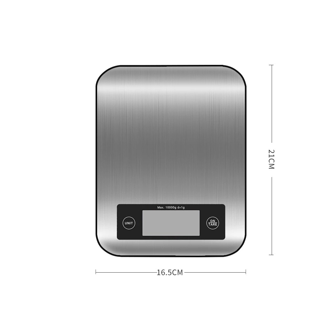3 Digital Kitchen Food Scales 10kg LCD Electronic Balance Weight Postal Scale, 3 of 8