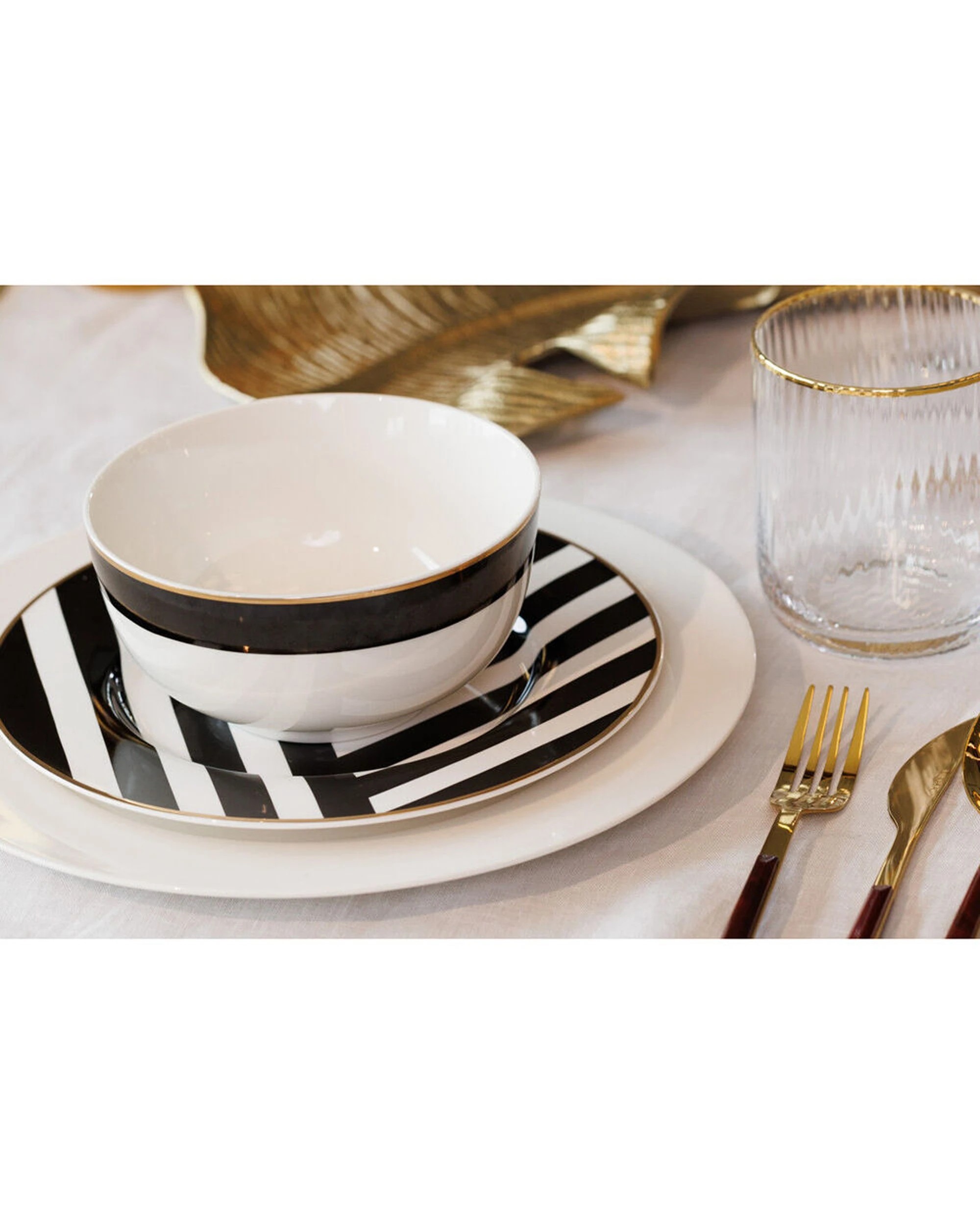 2 Mikasa 4pc Luxe Deco Kitchen China Cereal Bowl Set 14cm - Multi, 2 of 6