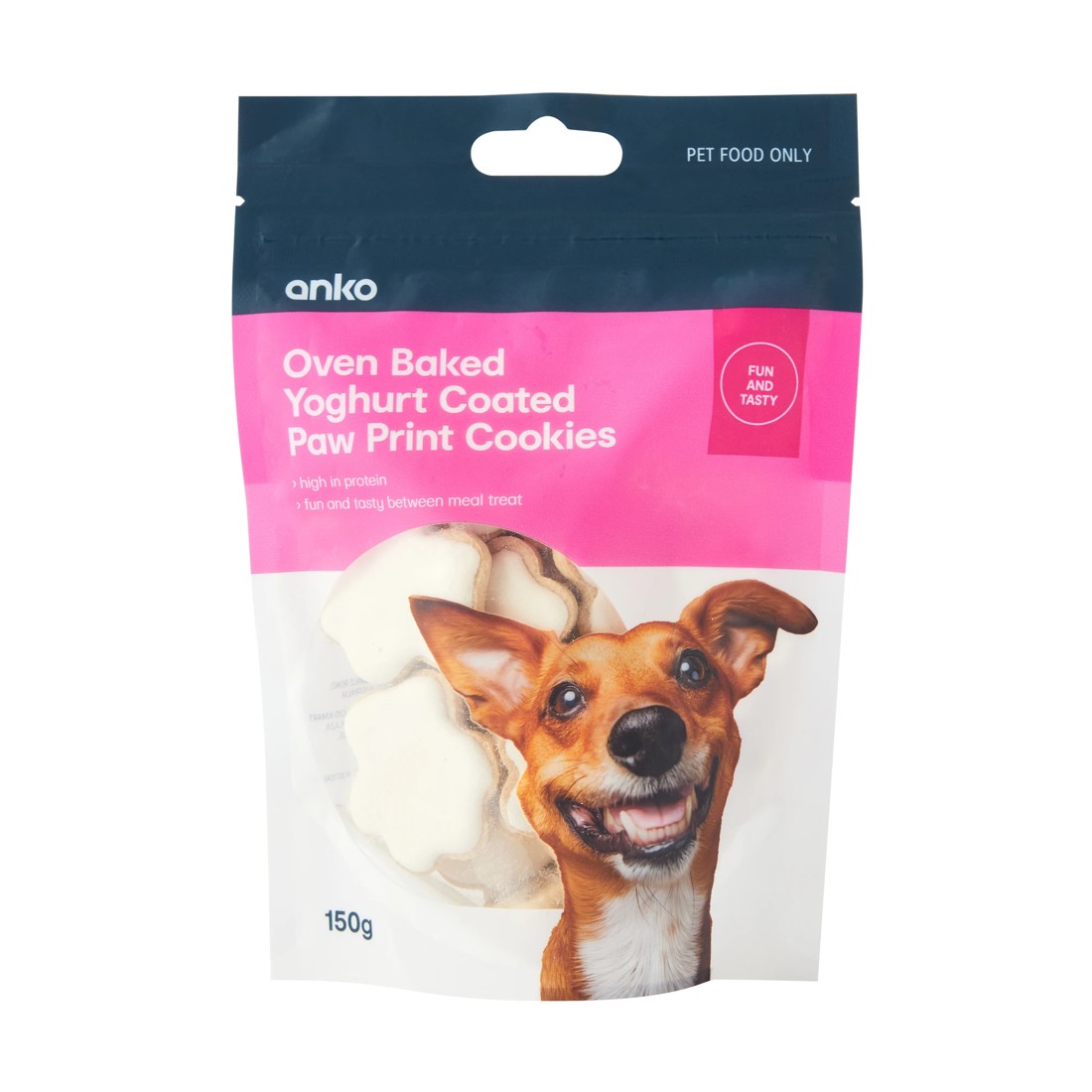 1 Pet Treat Paw Print Cookies Yoghurt, 1 of 3