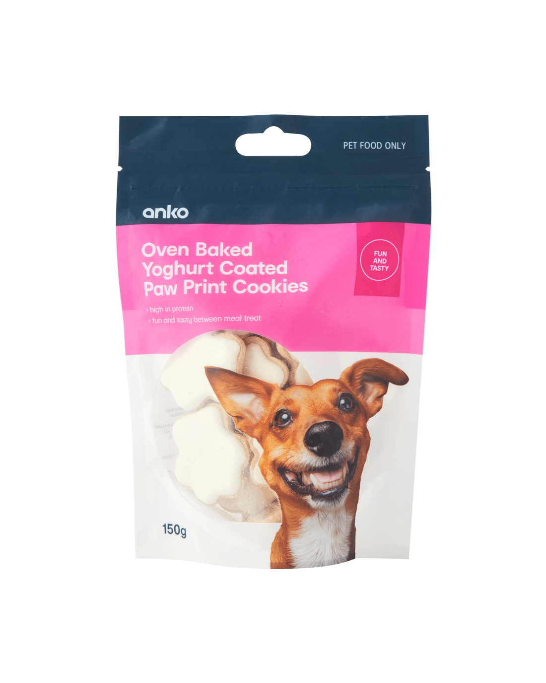 1 Pet Treat Paw Print Cookies Yoghurt, 1 of 3