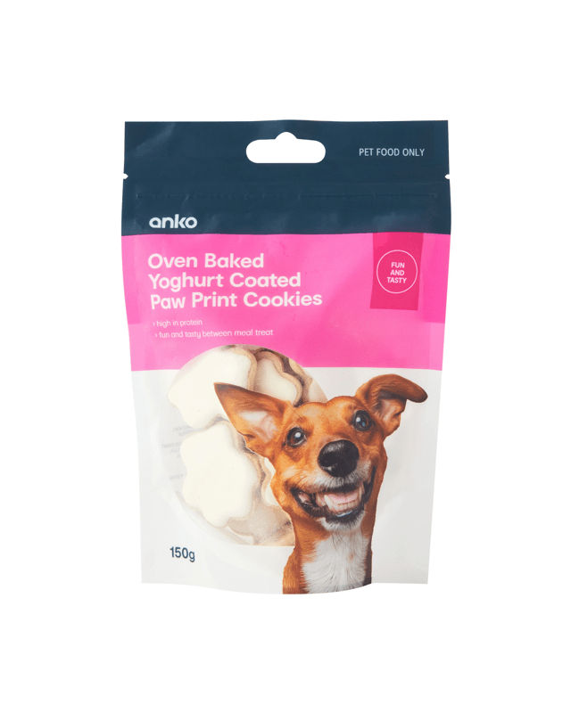 Pet Treat Paw Print Cookies Yog
