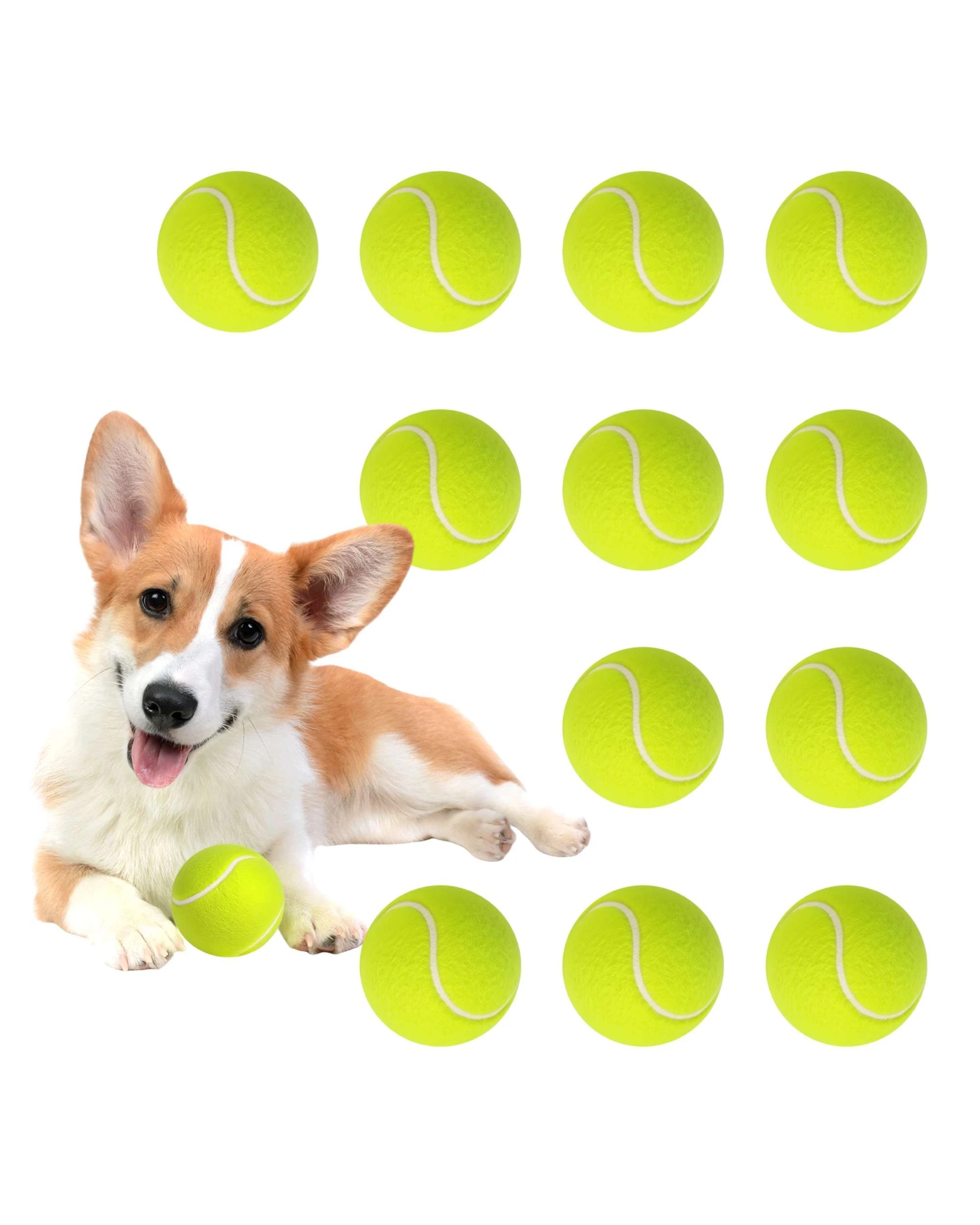 1 Advwin Pet Tennis Balls - 12 Pack, 1 of 6