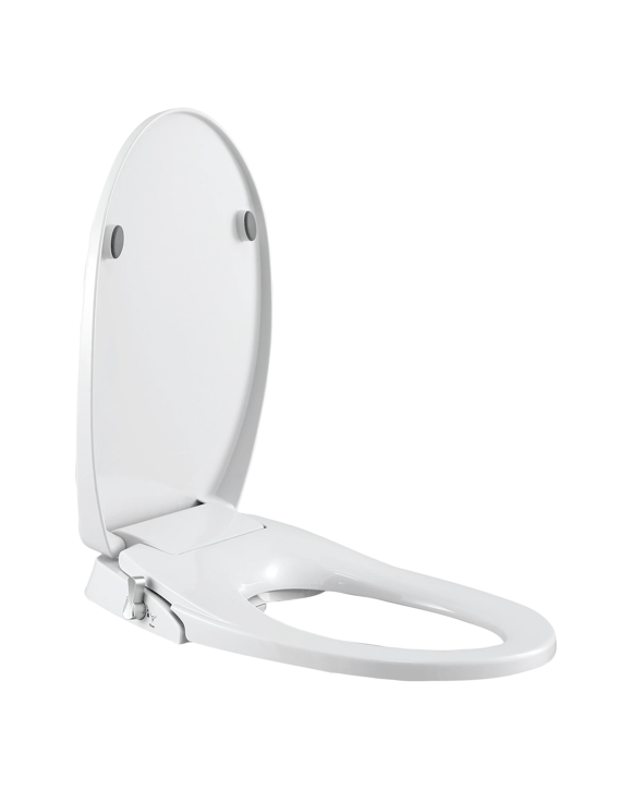 Cefito Non Electric Bidet Toilet Seat O-Shape - White