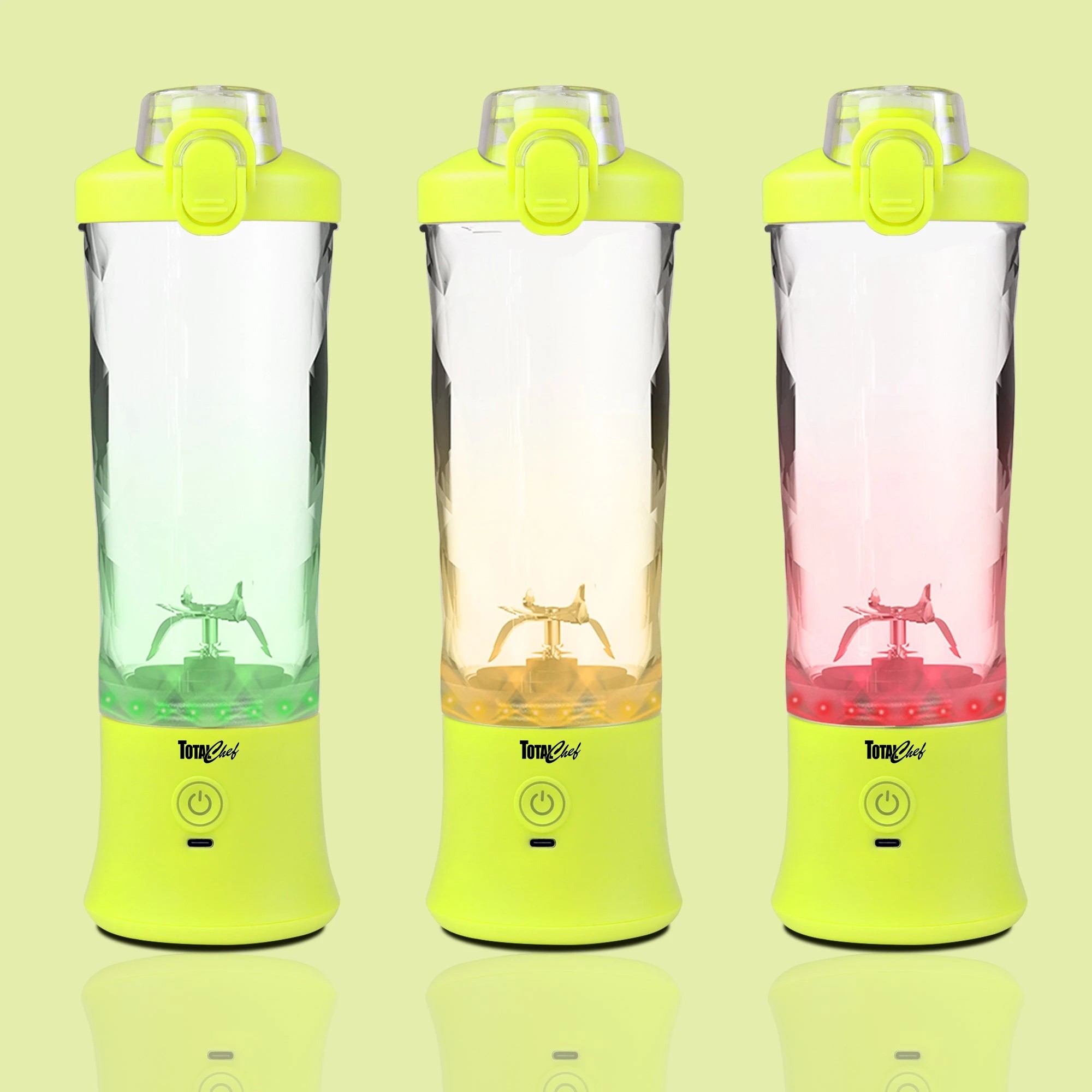 6 Total Chef Personal Blender Yellow - Yellow, 6 of 7