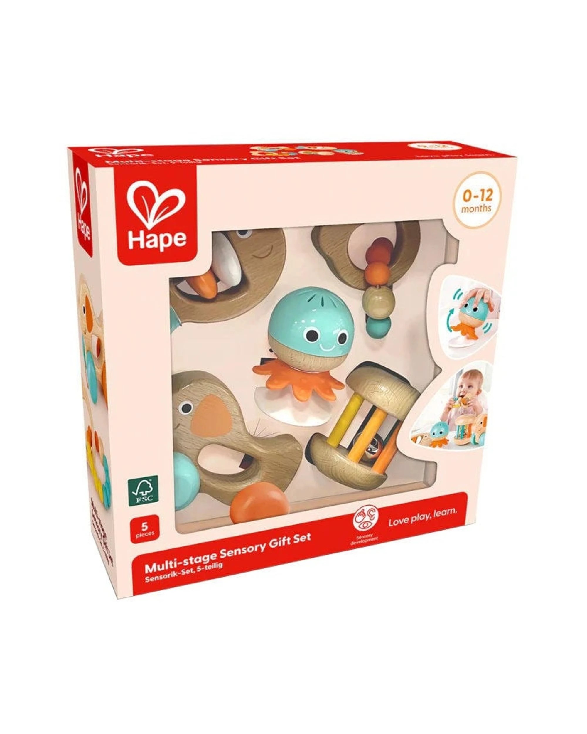 1 Hape Multi-Stage Sensory Gift Set, 1 of 6