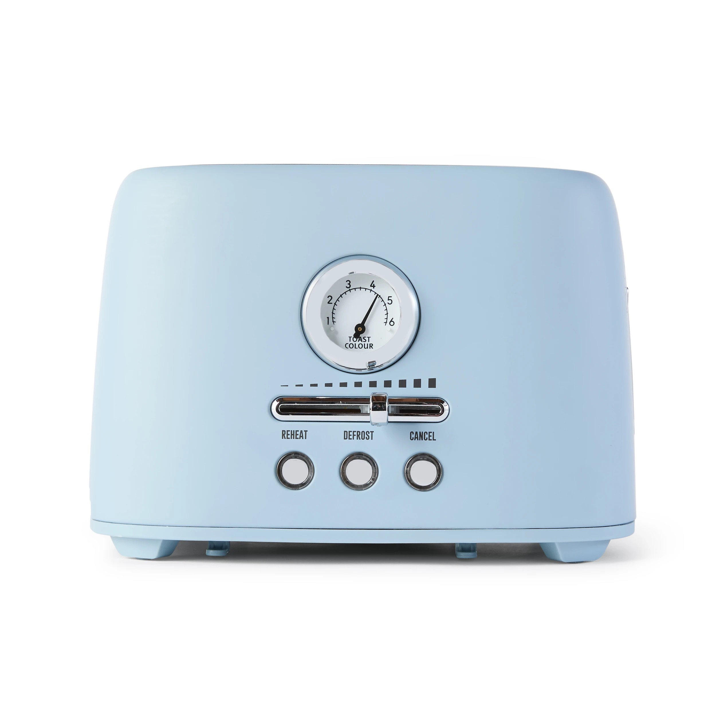 1 2 Slice Dial Toaster - Blue, 1 of 7