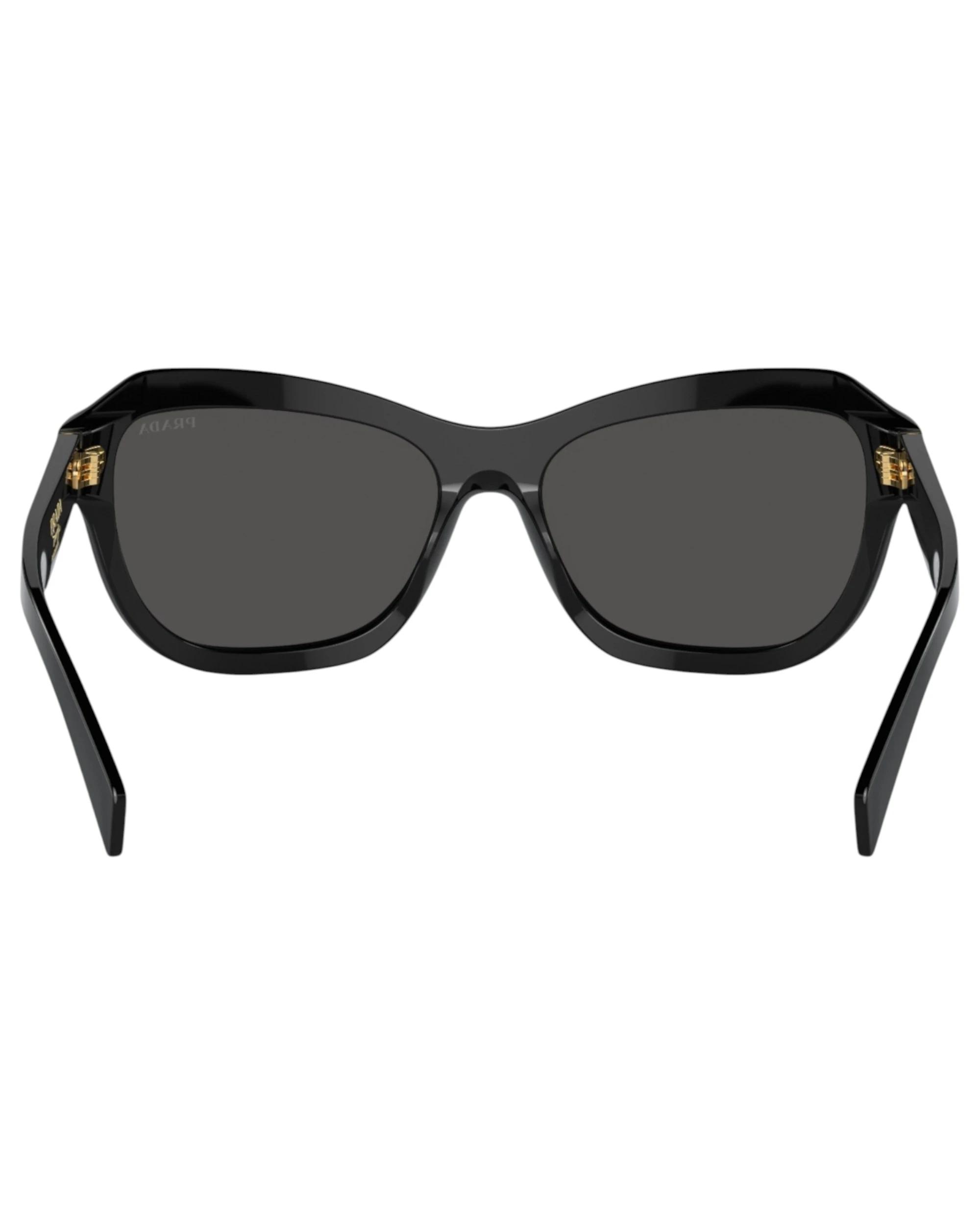 4 Prada Womens Sunglasses PRA27S Black/ Dark Grey Sunnies BLACK/DARK GREY, 4 of 5