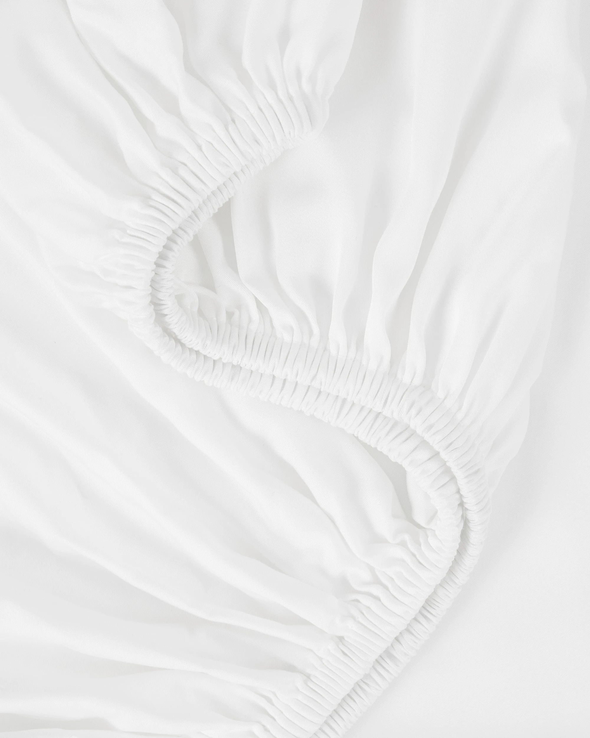 5 375 Thread Count Bamboo Sheet Set - Queen Bed, White, 5 of 7