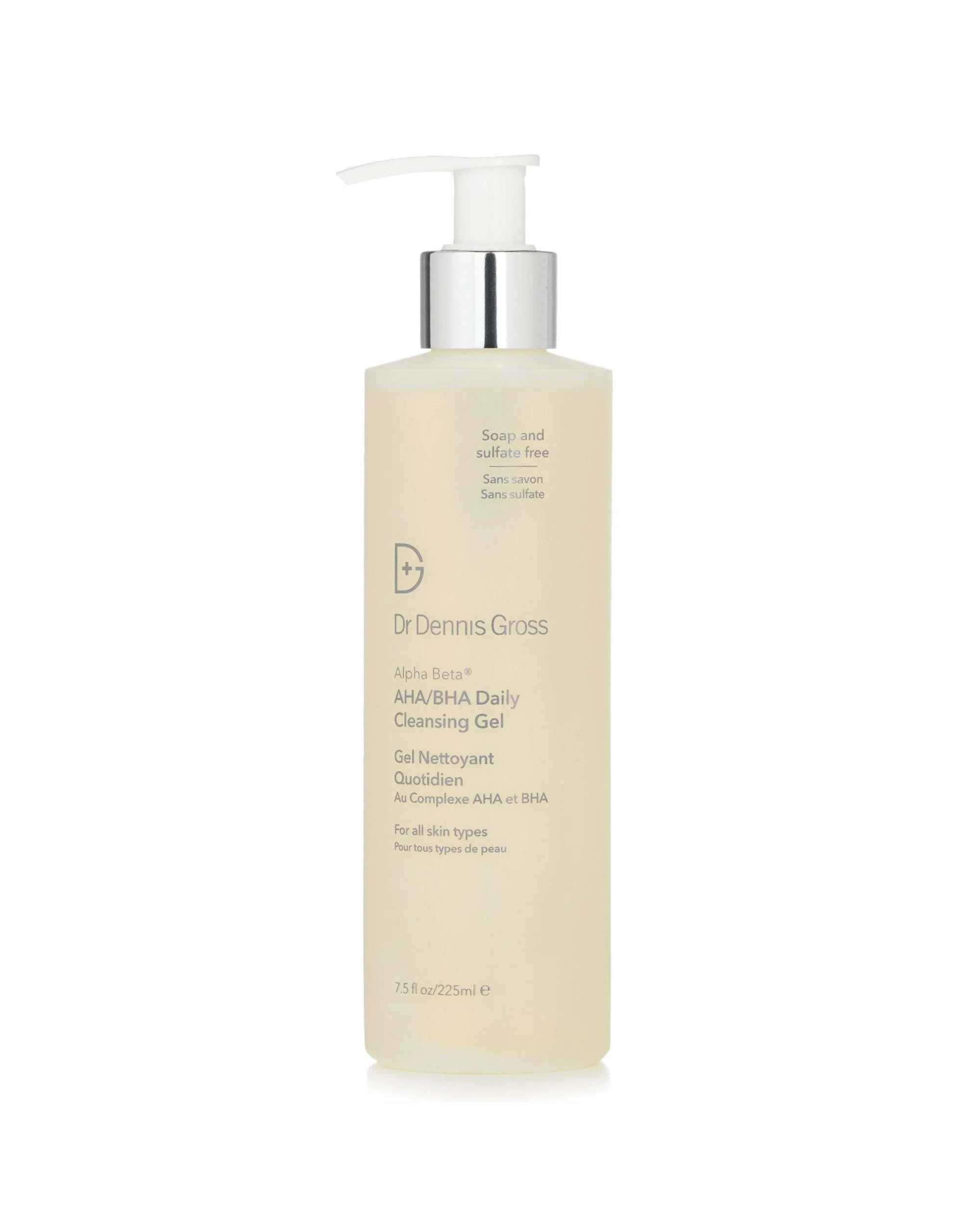 1 Dr Dennis Gross Alpha Beta(R) AHA/BHA Daily Cleansing Gel  225ml/7.5oz, 1 of 3