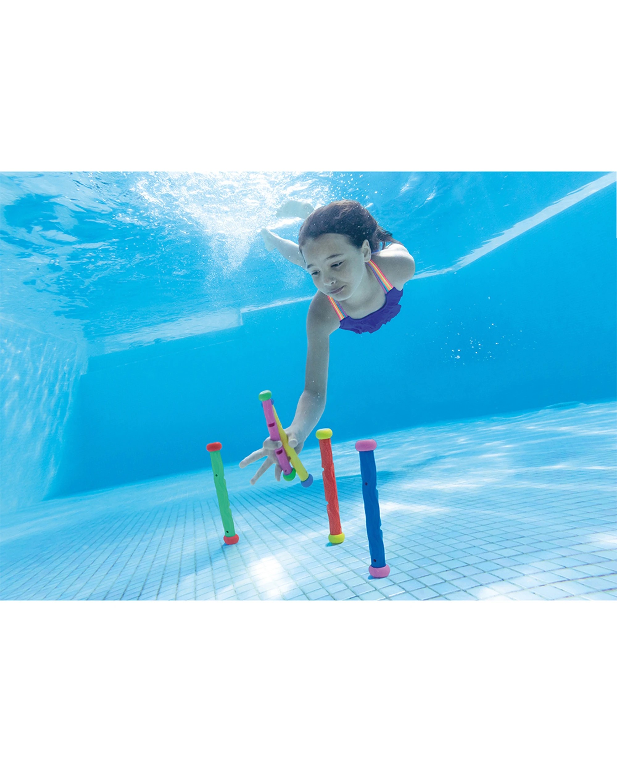 2 Intex 5pc Underwater Play Stick Swimming Pool Toy Kids 6+ - Multi, 2 of 3