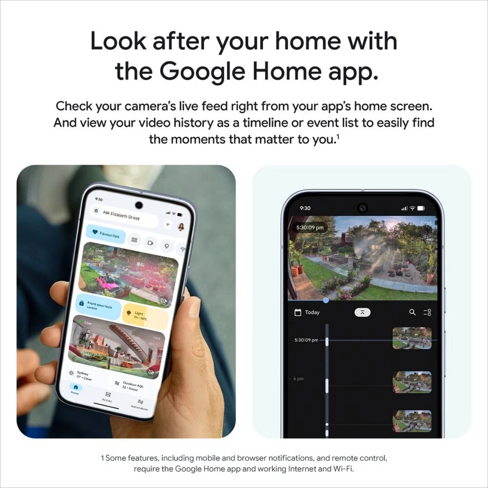 4 Google Nest Cam Outdoor (wired, 2nd gen), 4 of 8