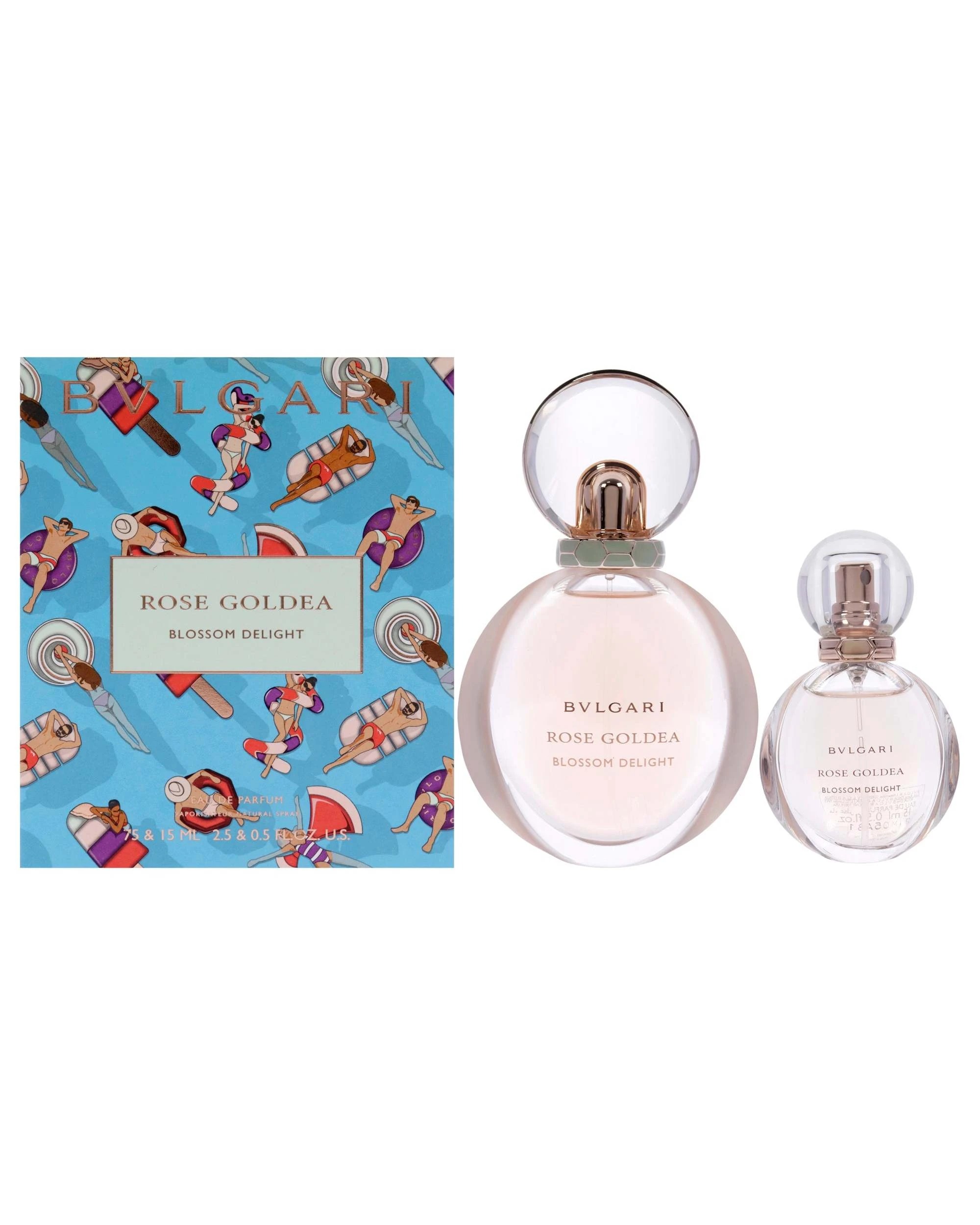 1 Bvlgari Rose Goldea Blossom Delight by Bvlgari for Women - 2 Pc Gift Set 2.5oz EDP Spray, 0.5oz EDP Spray, 1 of 1