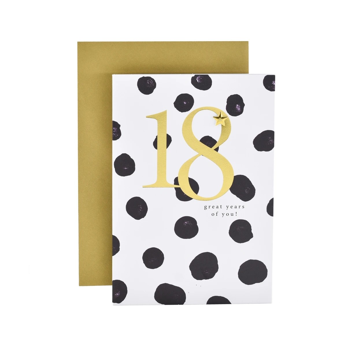 1 Hallmark 18th Birthday Card - Eighteen Great Years, 1 of 3