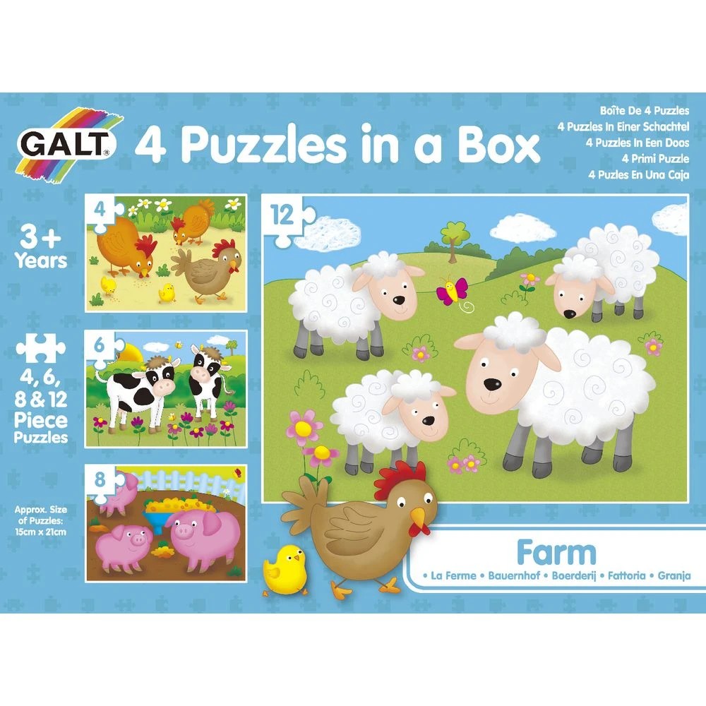 2 Galt 4 Puzzles in a Box Farm, 2 of 6