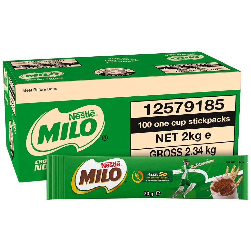 1 Milo Sachet 20g 100 Pack, 1 of 5