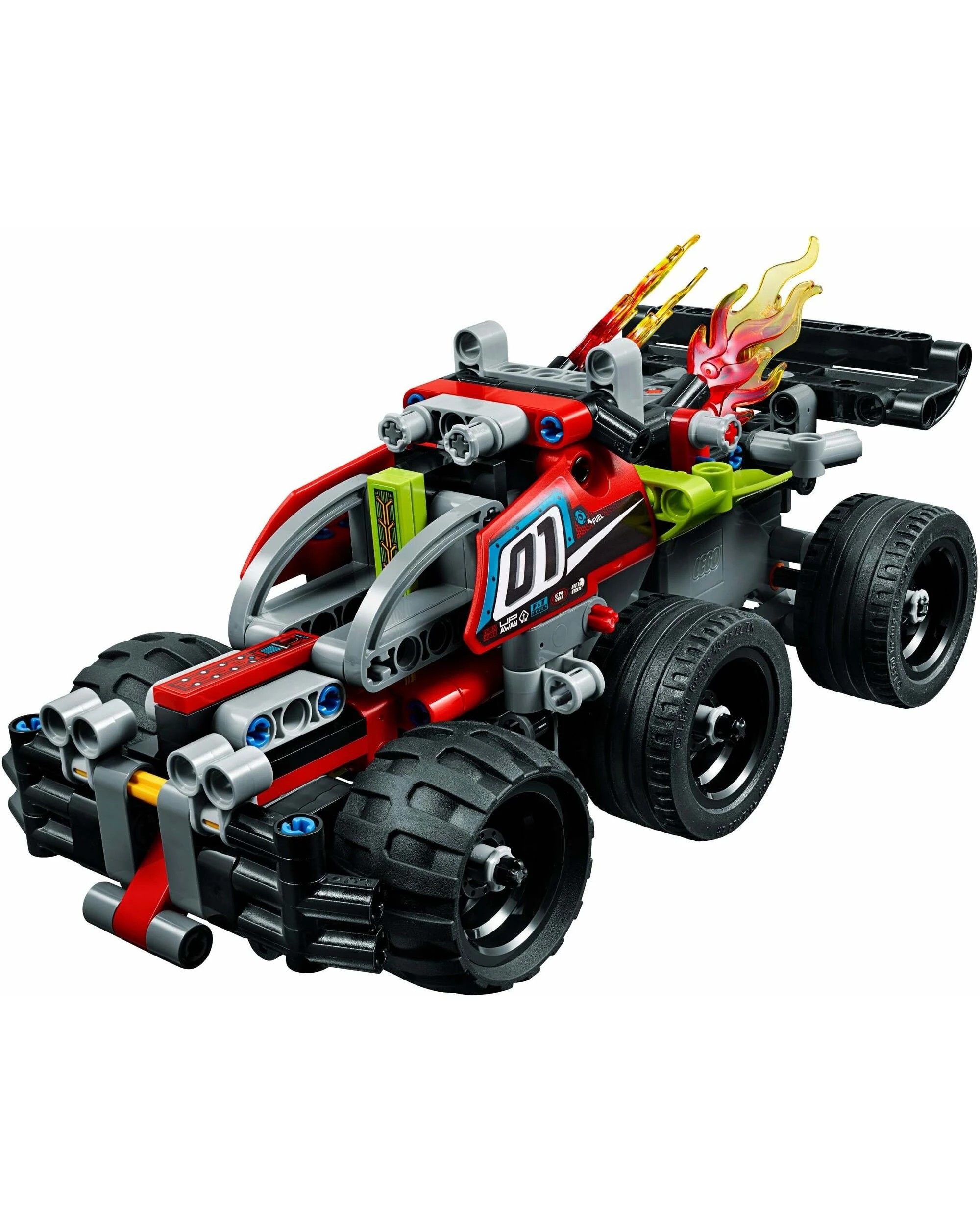 4 LEGO 42073 BASH! Pull-Back Race Car, 4 of 4