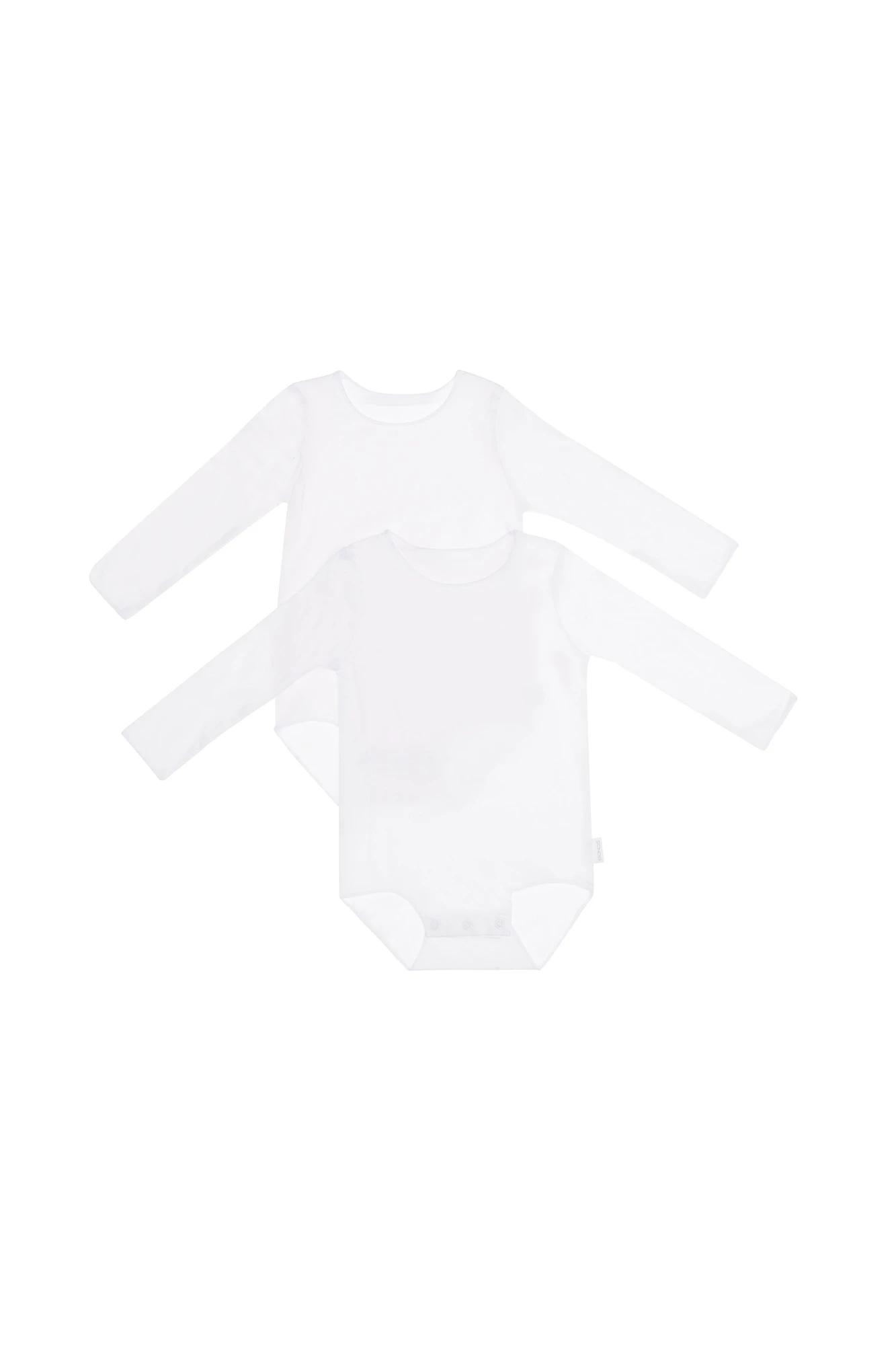 2 2 Pack Bonds Baby Wonderbodies Bodysuits WHITE, 2 of 4