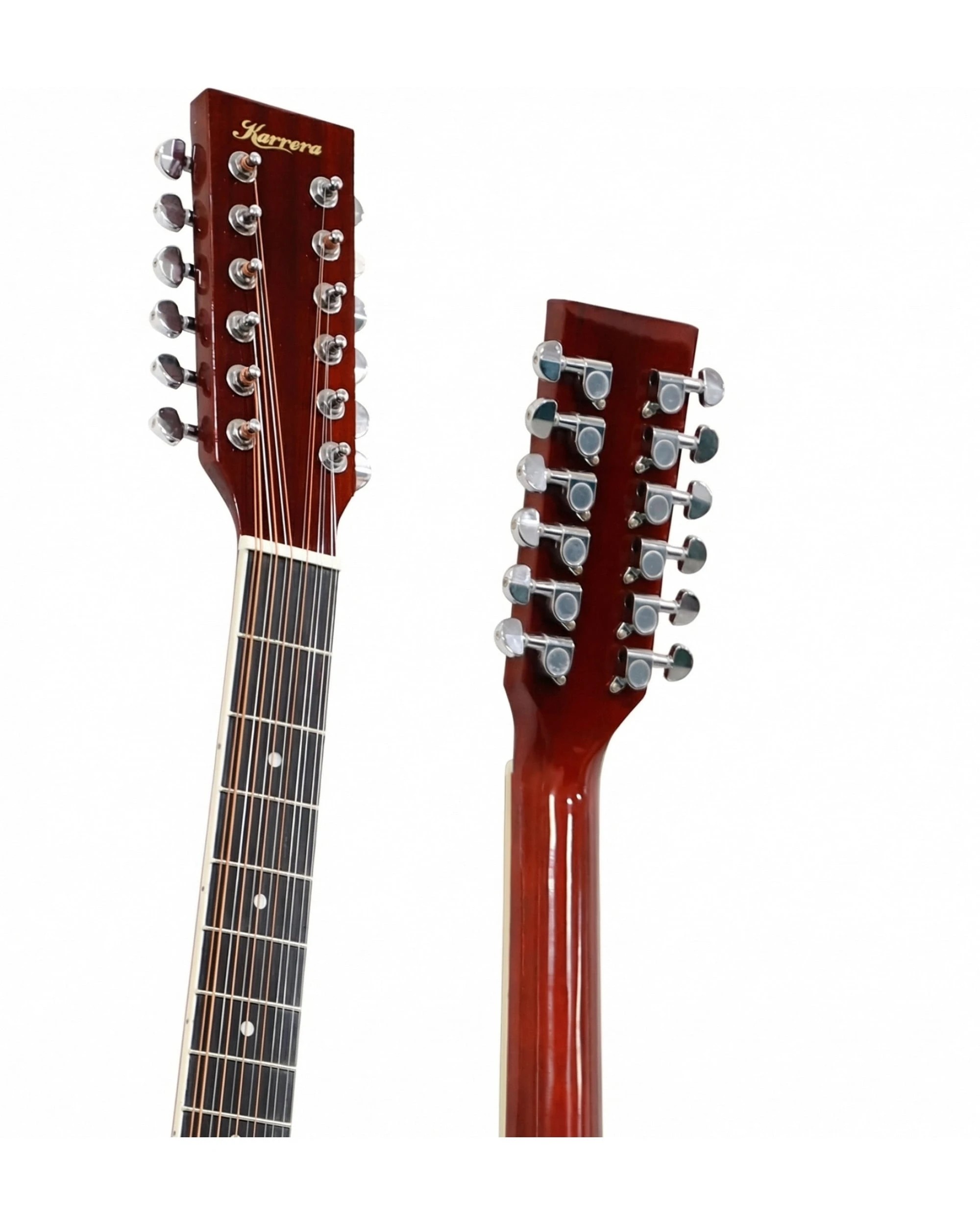 5 Karrera 12-String Acoustic Guitar with EQ in Sunburst, 5 of 6