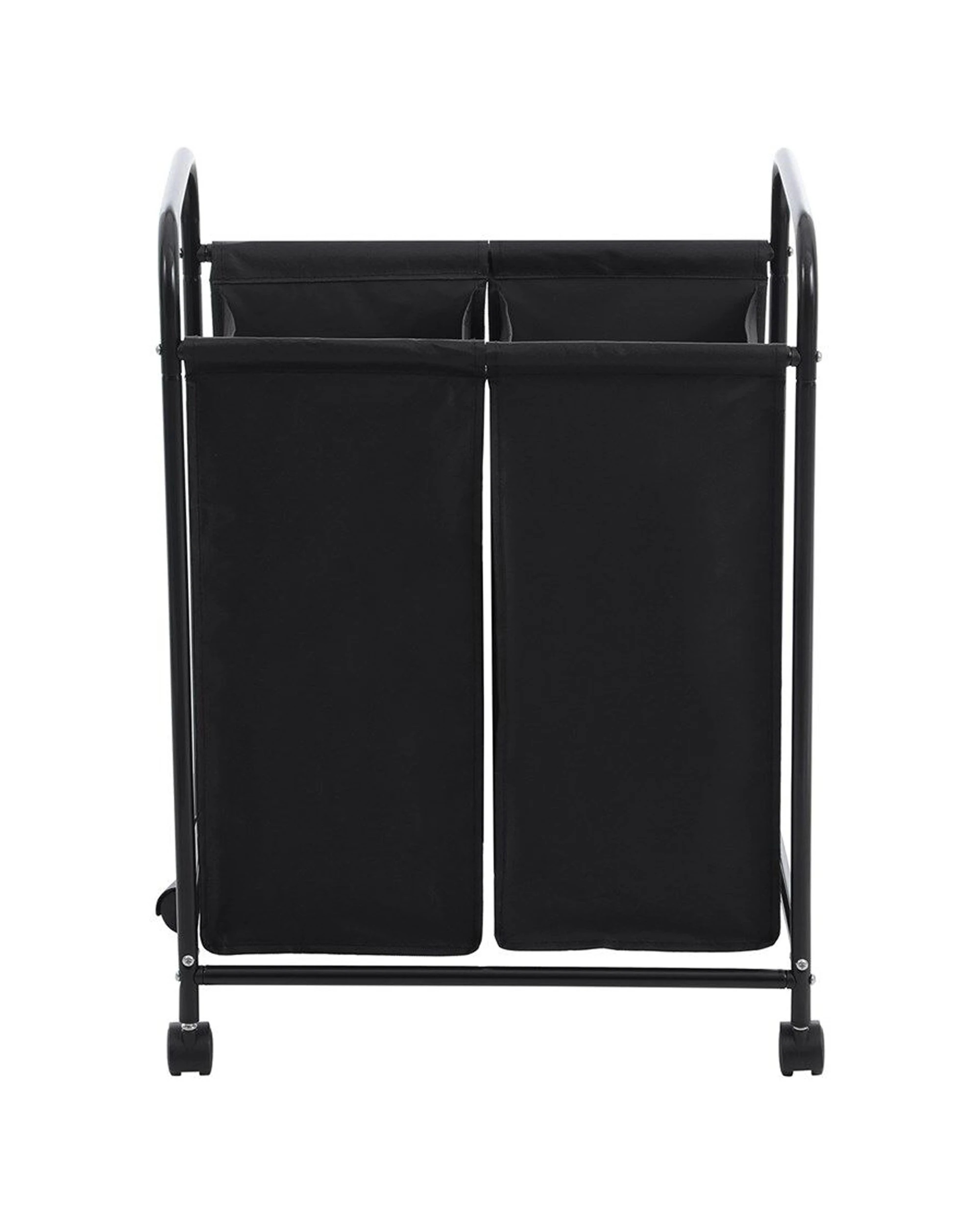 7 Boxsweden Lightweight Laundry 2 Section Cart With Wheels 50x33x70cm - Assorted, 7 of 8