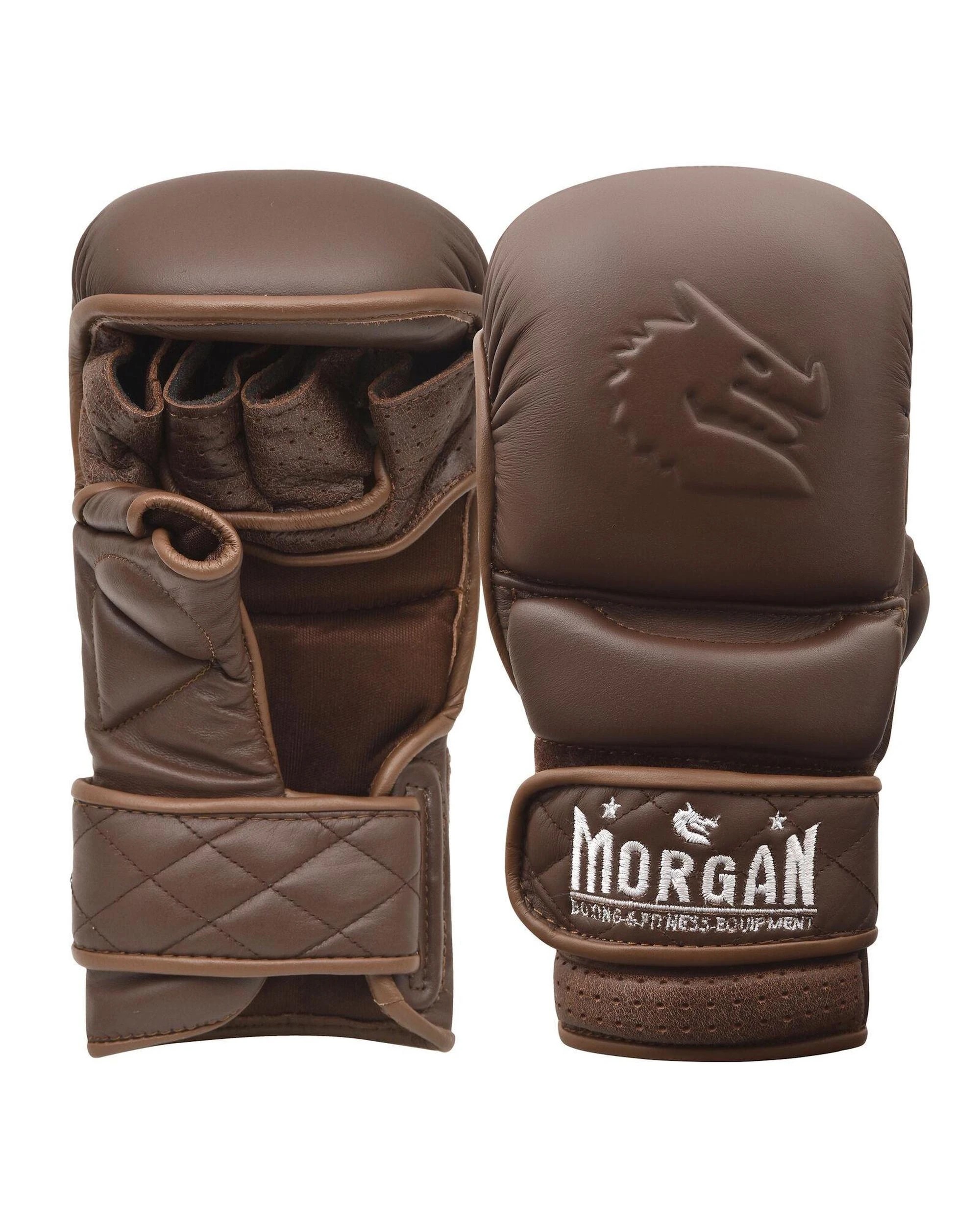 1 Morgan Sports 1918 Heritage Mma Sparring Gloves Large, 1 of 5