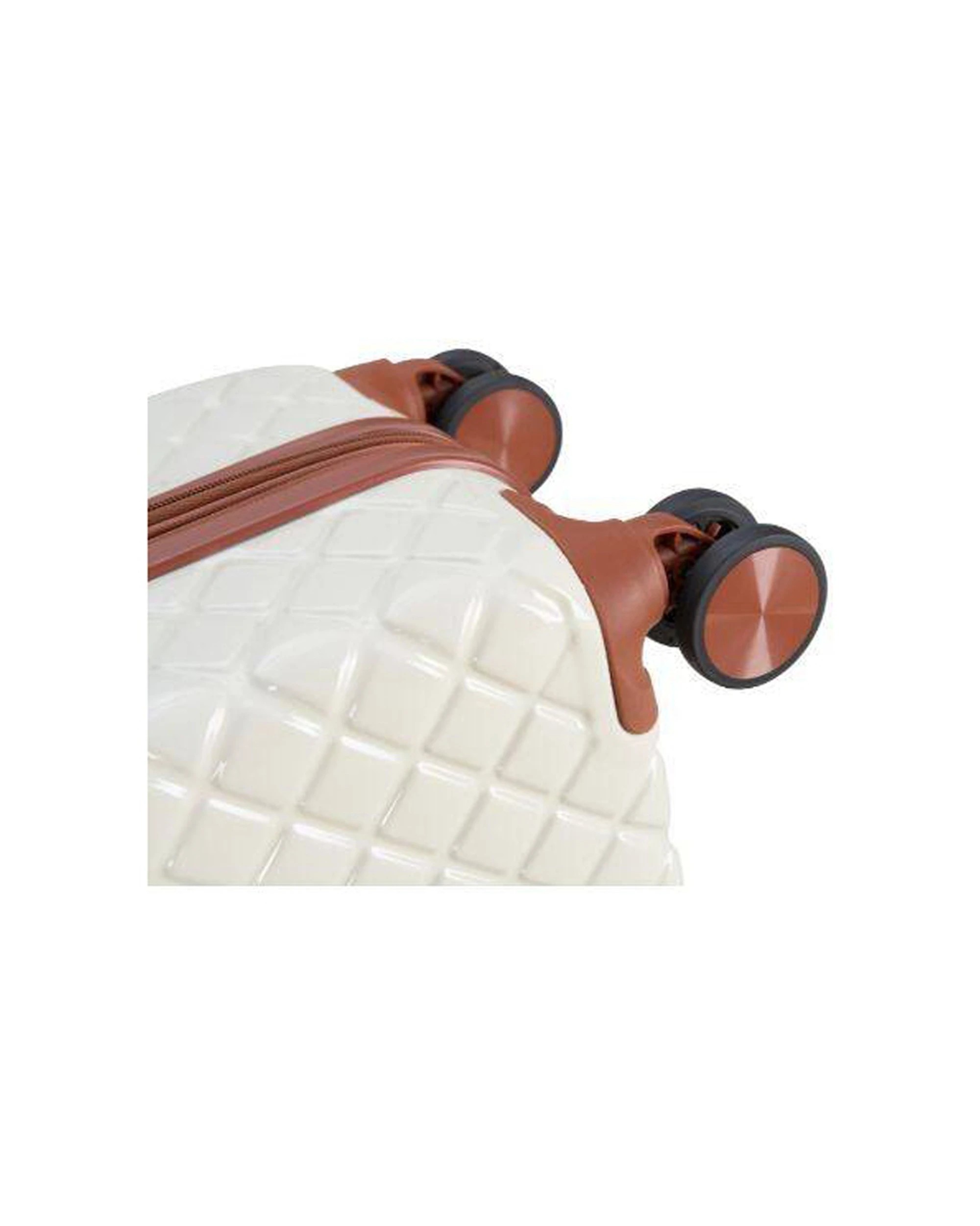 4 Disney Mickey 66Cm Suitcase Luggage Trolley Case Lightweight Durable Hard - Beige, 4 of 4