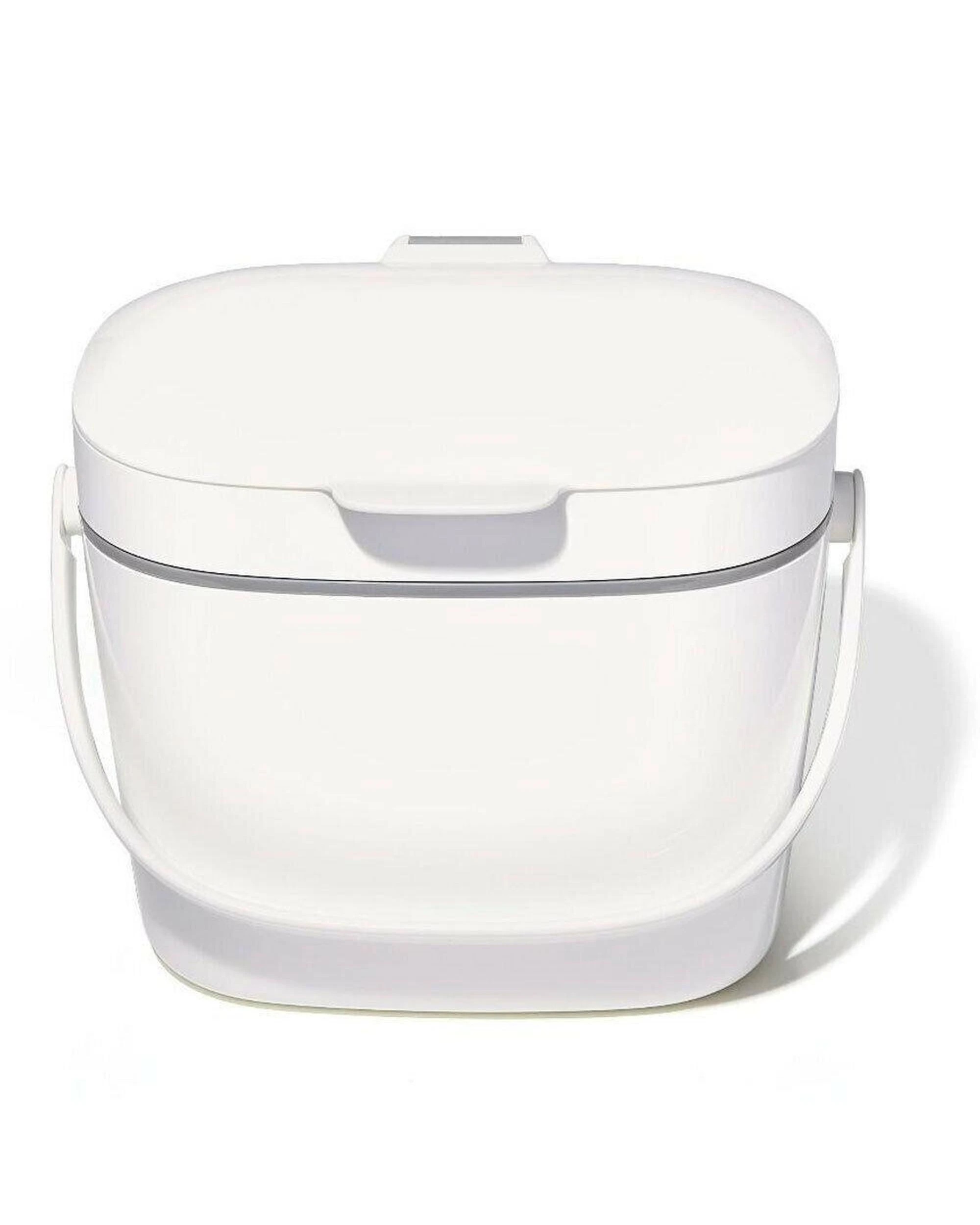 1 OXO Good Grips Easy Clean Compost Bin 6.62L - White, 1 of 1