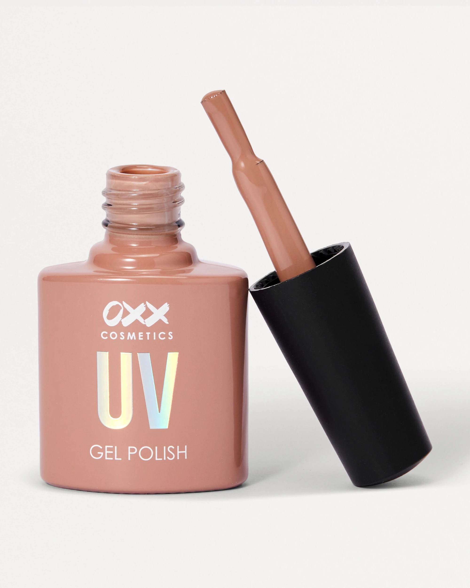 1 OXX Cosmetics UV Gel Nail Polish - Latte Brown, 1 of 7