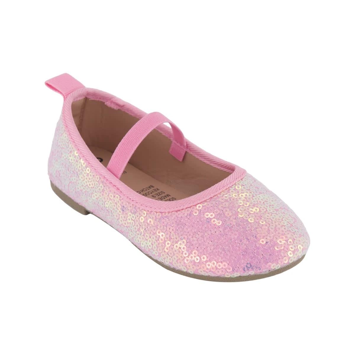 1 Junior Sequin Flats PINK SEQUIN, 1 of 5