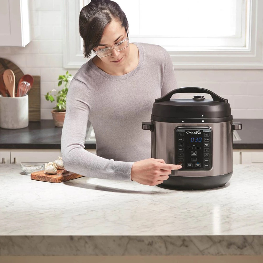 3 Crock Pot Express Crock XL Multi Cooker, 3 of 4