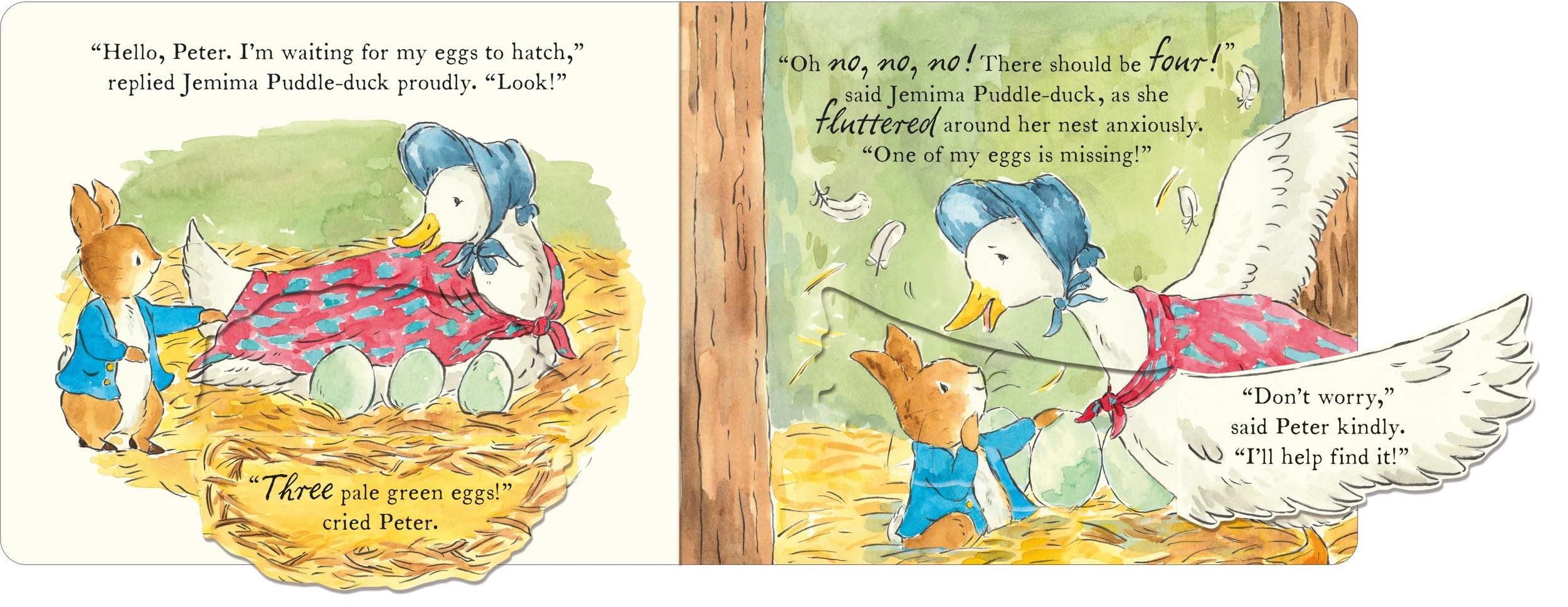 2 The World Of Peter Rabbit: Jemima Puddle- Duck's Farmyard Muddle by Beatrix Potter - Book, 2 of 5